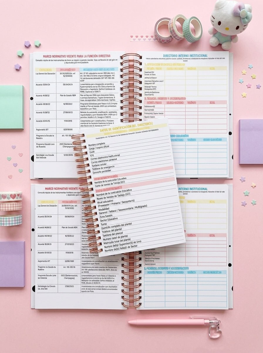 Agenda Director 2 Días por Página - Pokémon