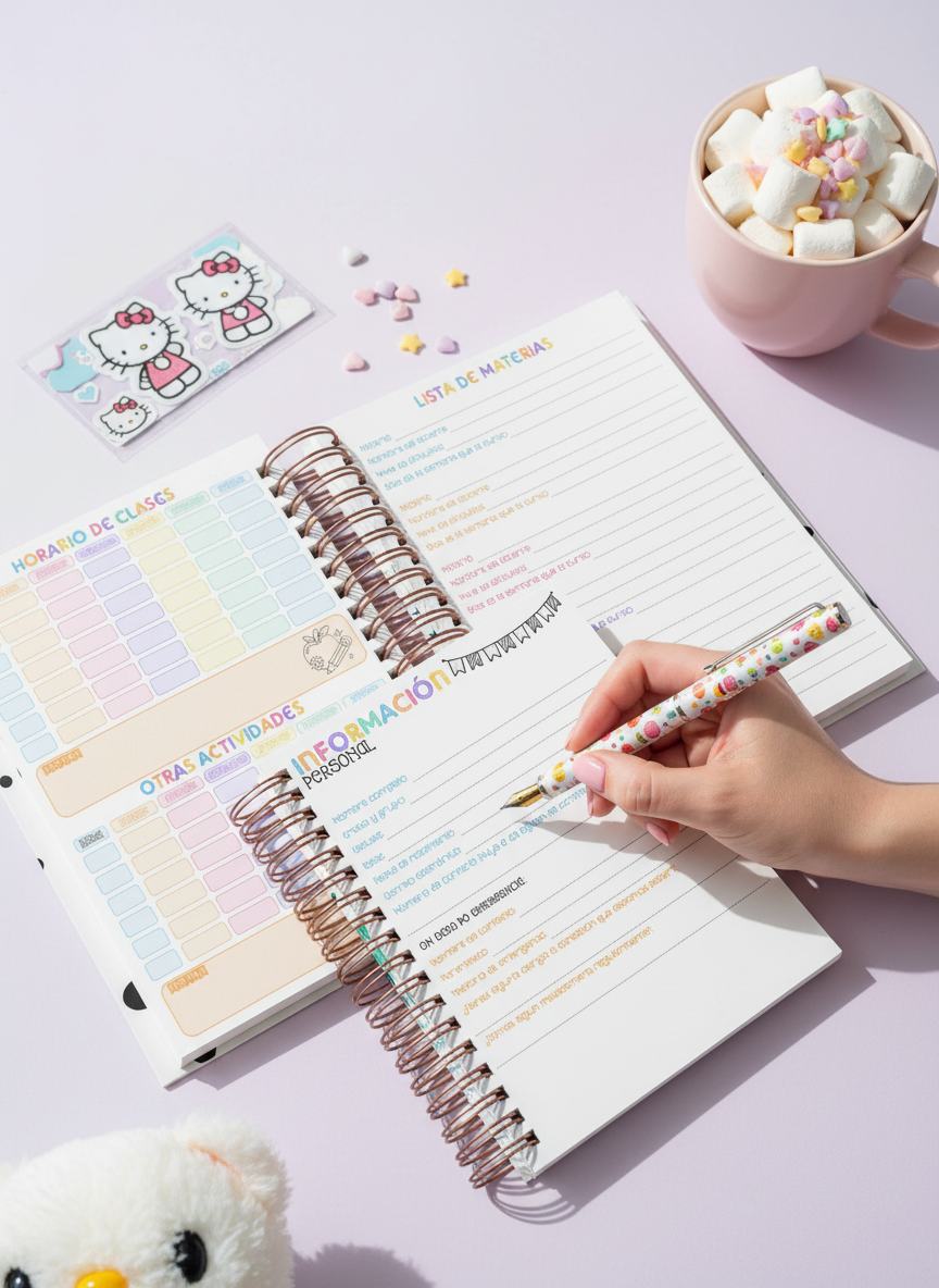 Agenda Estudiantes Semanal Ciclo 26-27 - Cenicienta