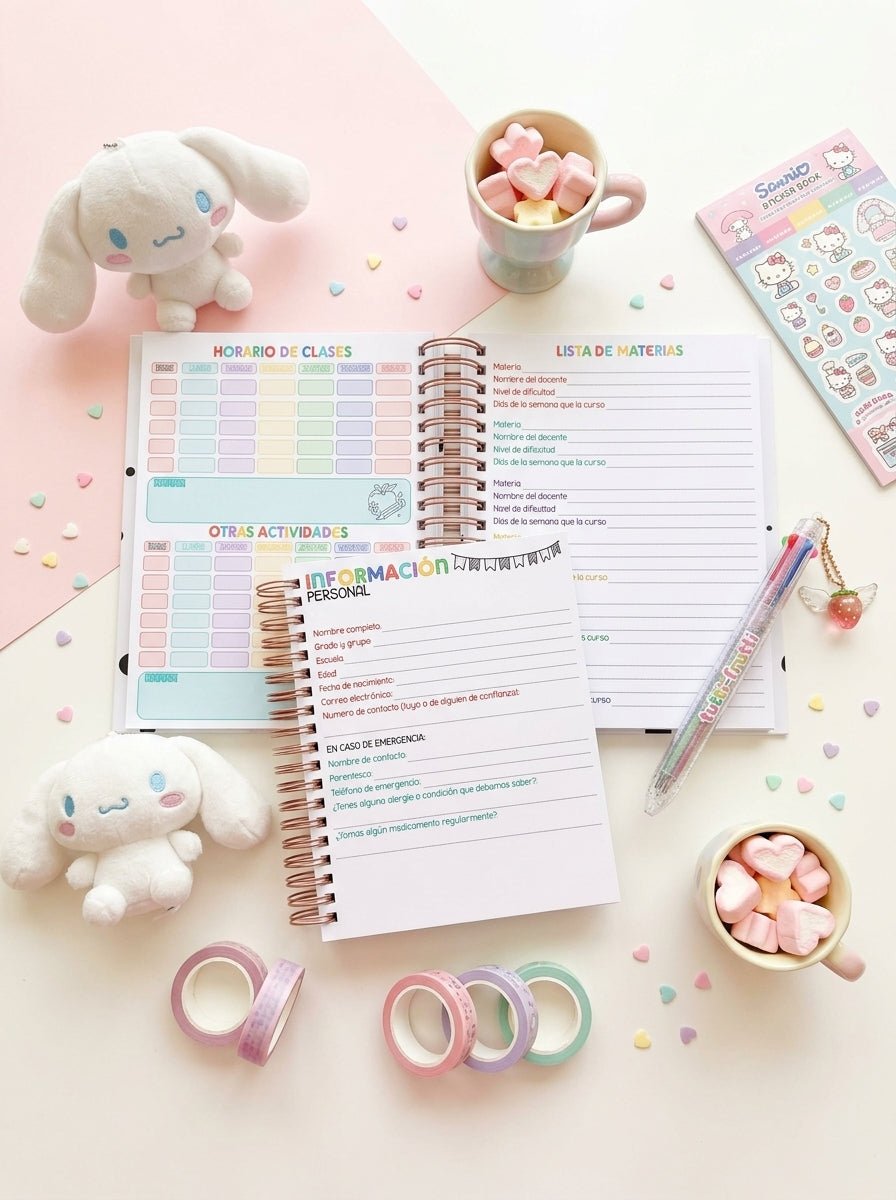 Agenda Estudiantes Semanal Ciclo 26-27 - Ariel - La Sirenita