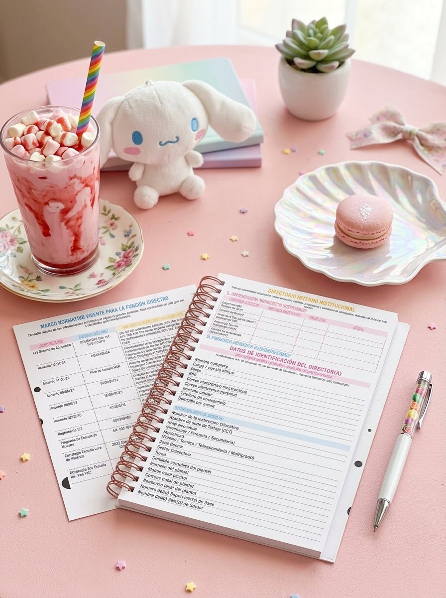 Agenda Director Semanal - Precious Moments