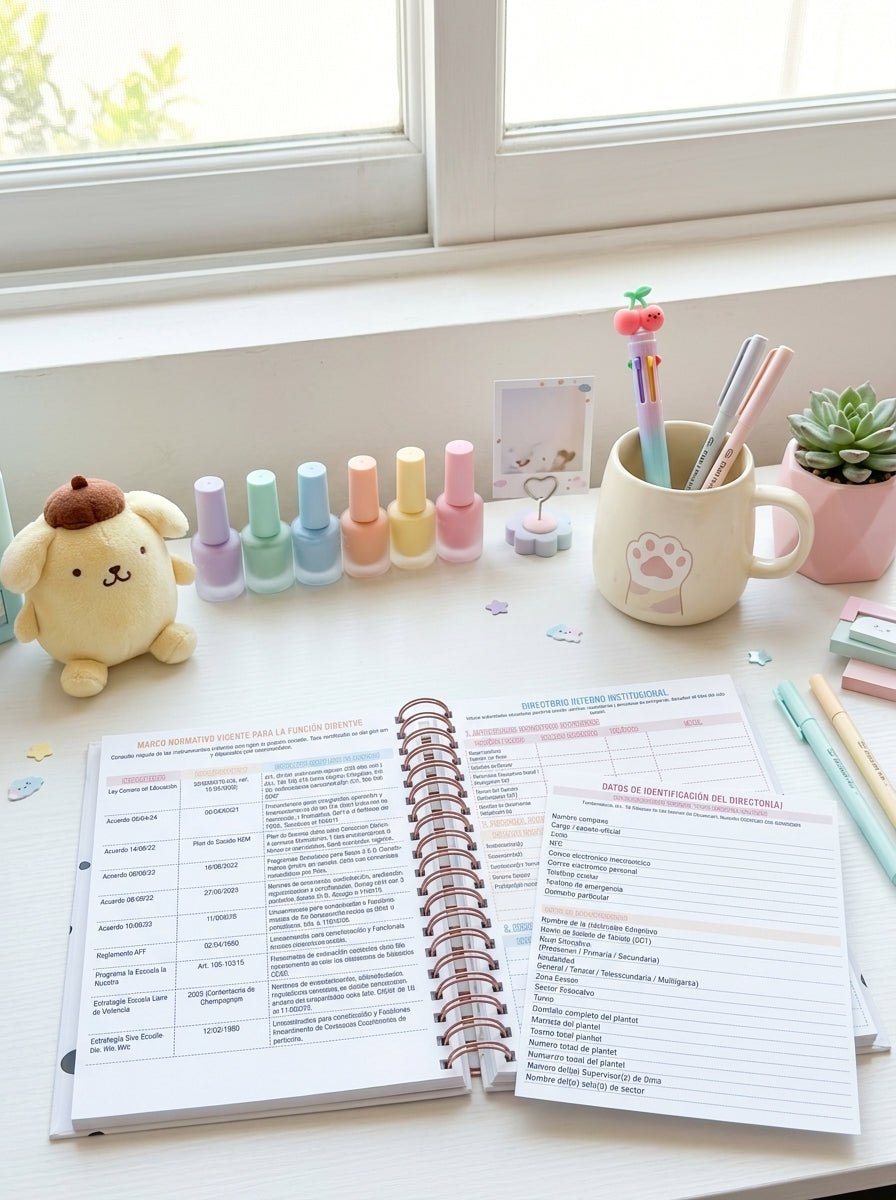 Agenda Director 2 Días por Página - Doraemon