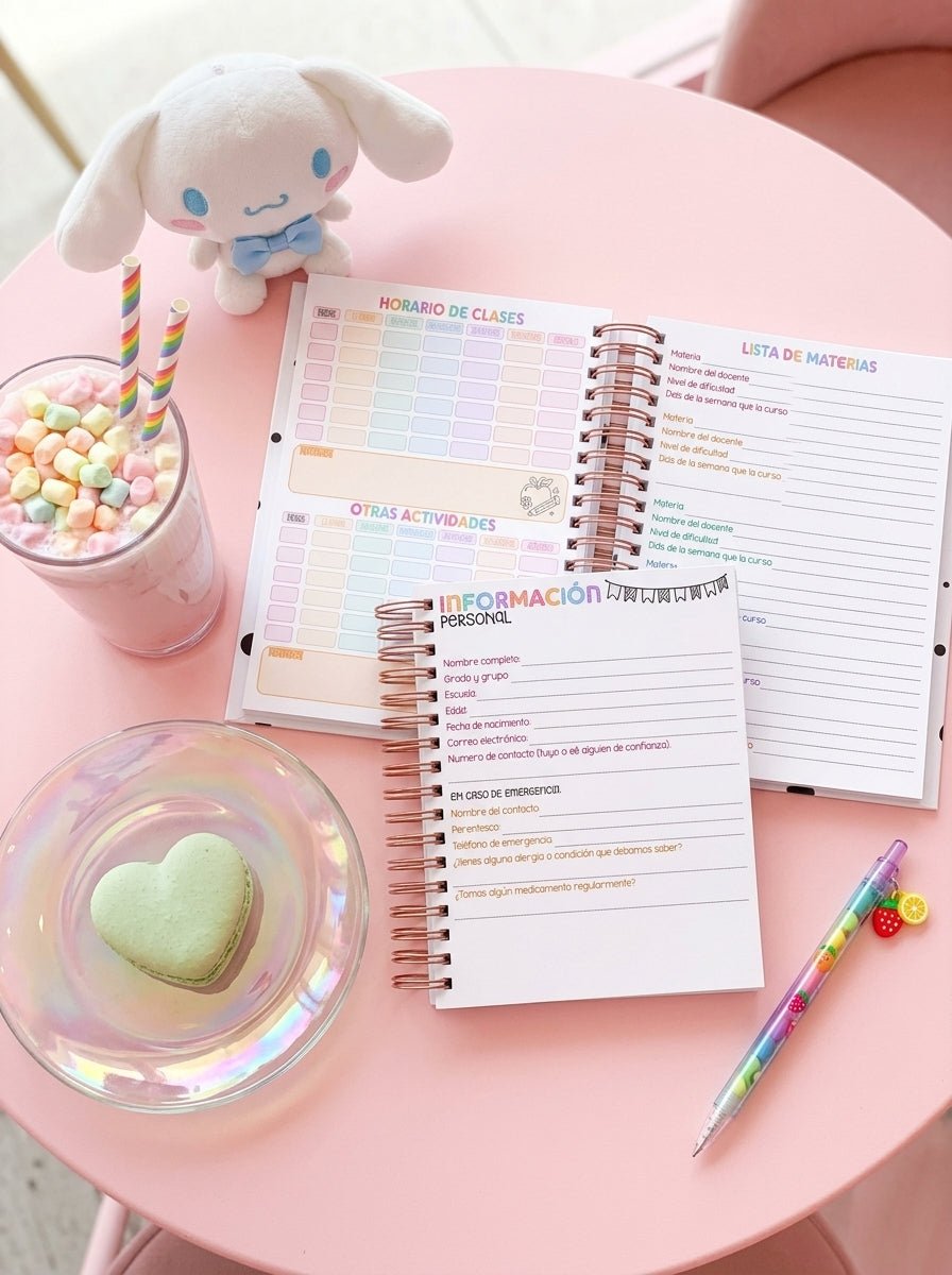 Agenda Estudiantes Semanal Ciclo 26-27 - Barbie