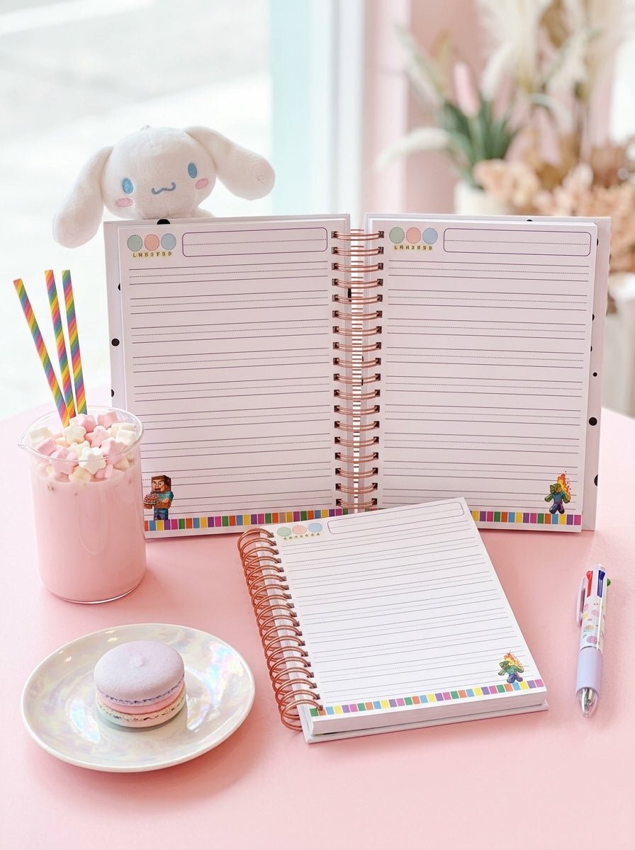Cuaderno Tamaño Carta - Minecraft