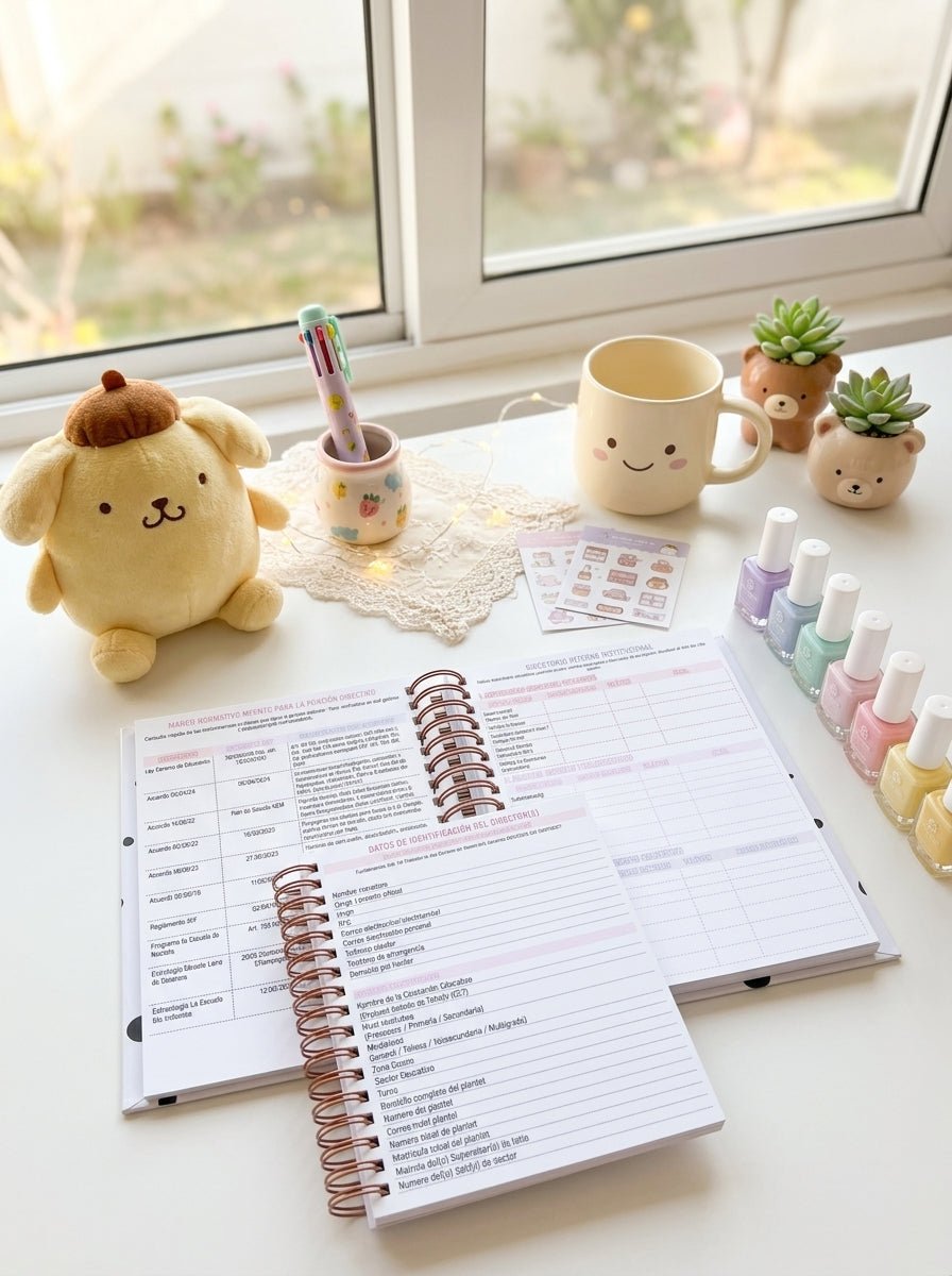 Agenda Director Semanal - Candy Candy