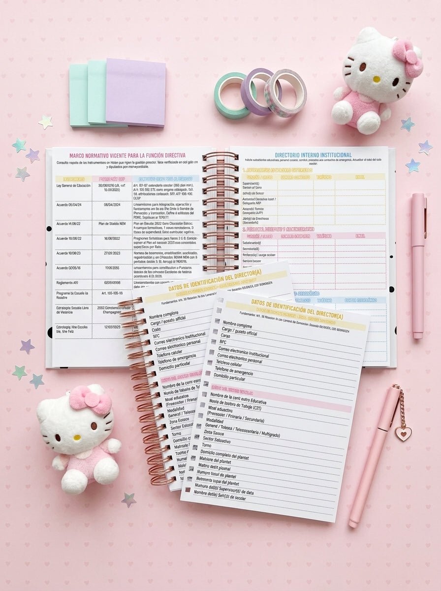 Agenda Director Semanal - Pochacco