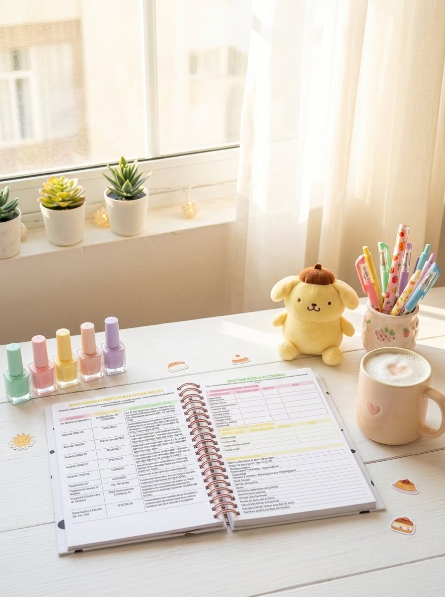 Agenda Director Semanal - Hello Kitty