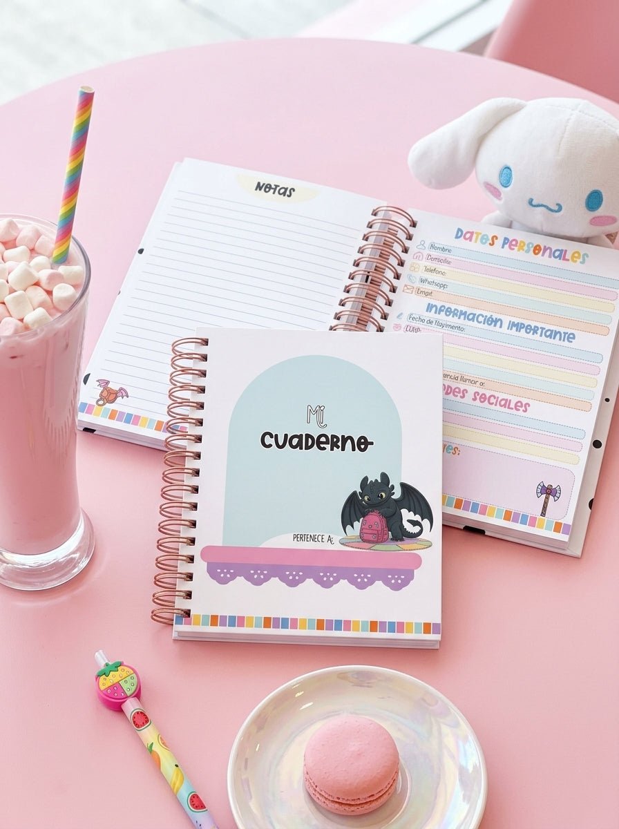 Cuaderno Tamaño Carta - Cómo Entrenar a tu Dragón