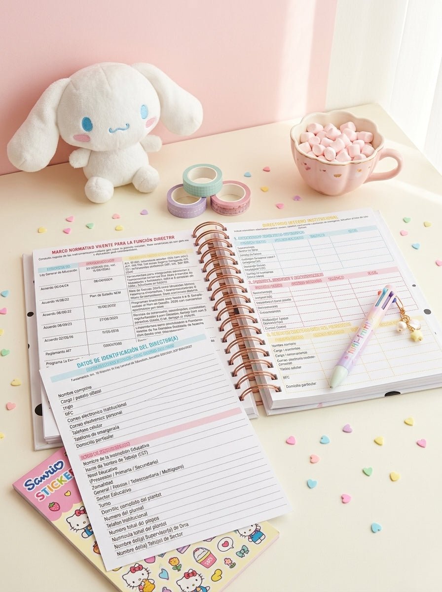 Agenda Director Semanal - Alicia en el País de las Maravillas