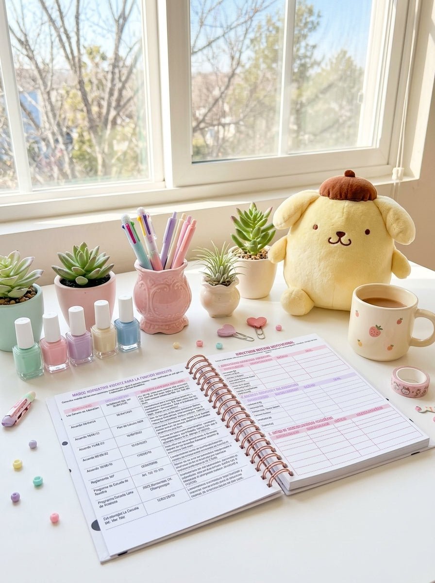 Agenda Director Semanal - Kuromi