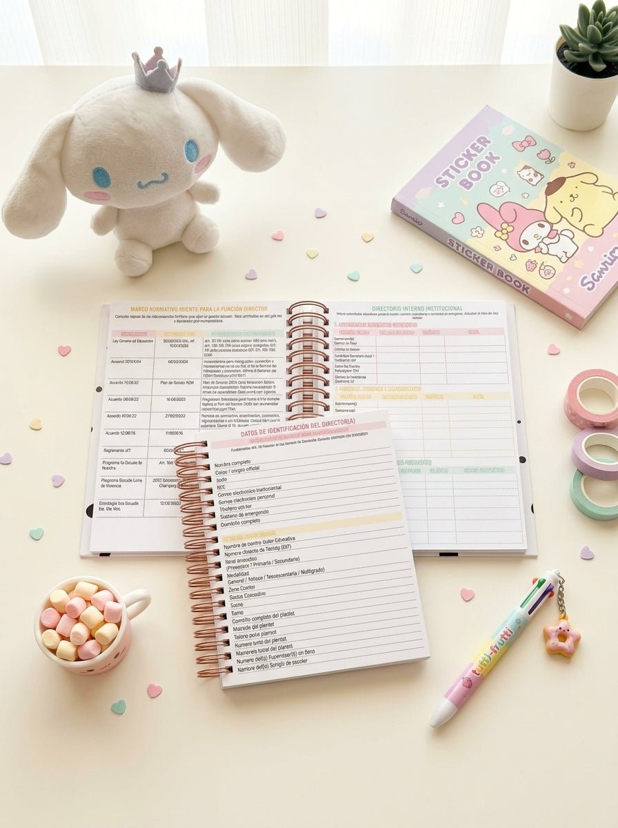 Agenda Director Semanal - Ternurines