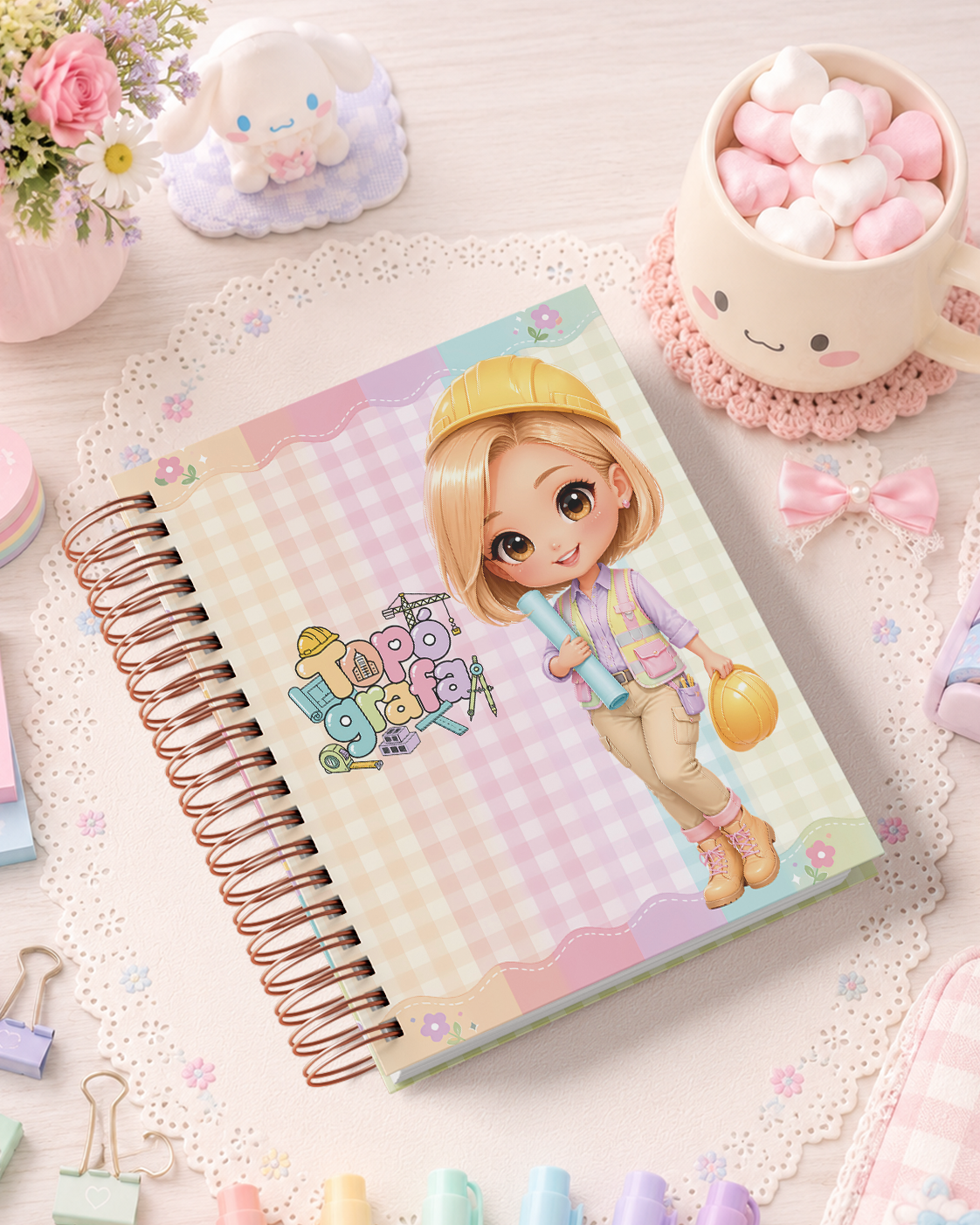 Pack de Portadas Topografa - Sweet Rainbow