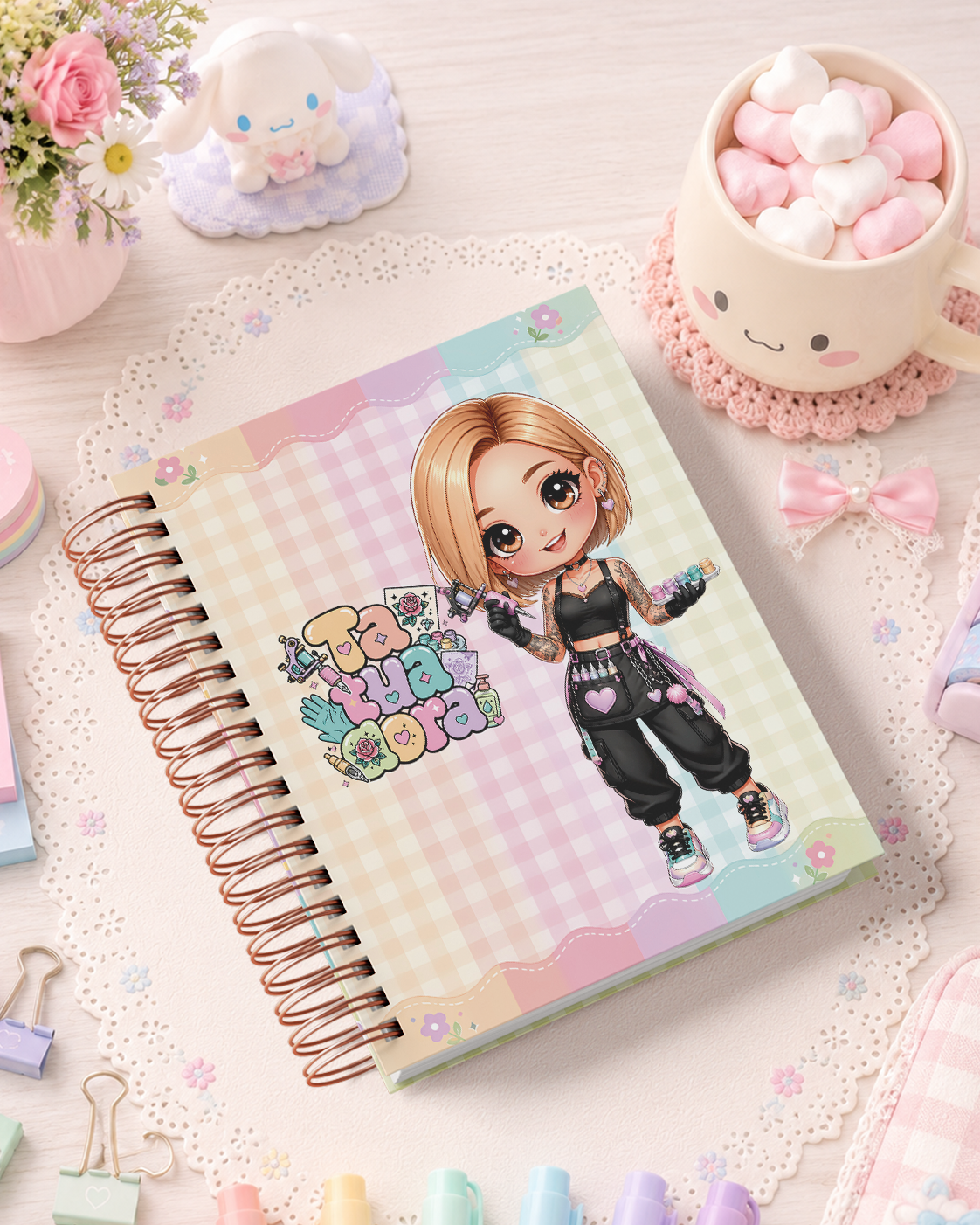 Pack de Portadas Tatuadora - Sweet Rainbow