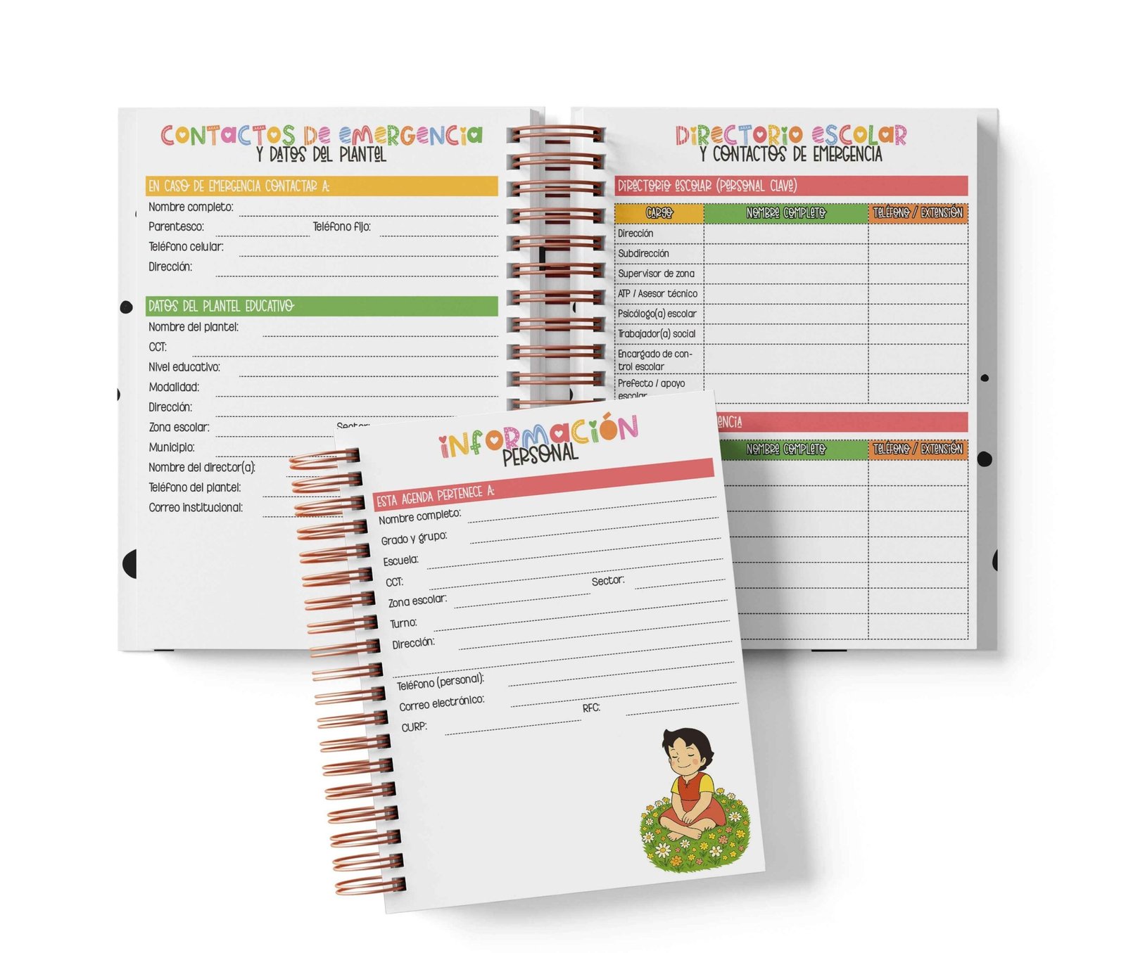 Agenda Preescolar MO - Heidi