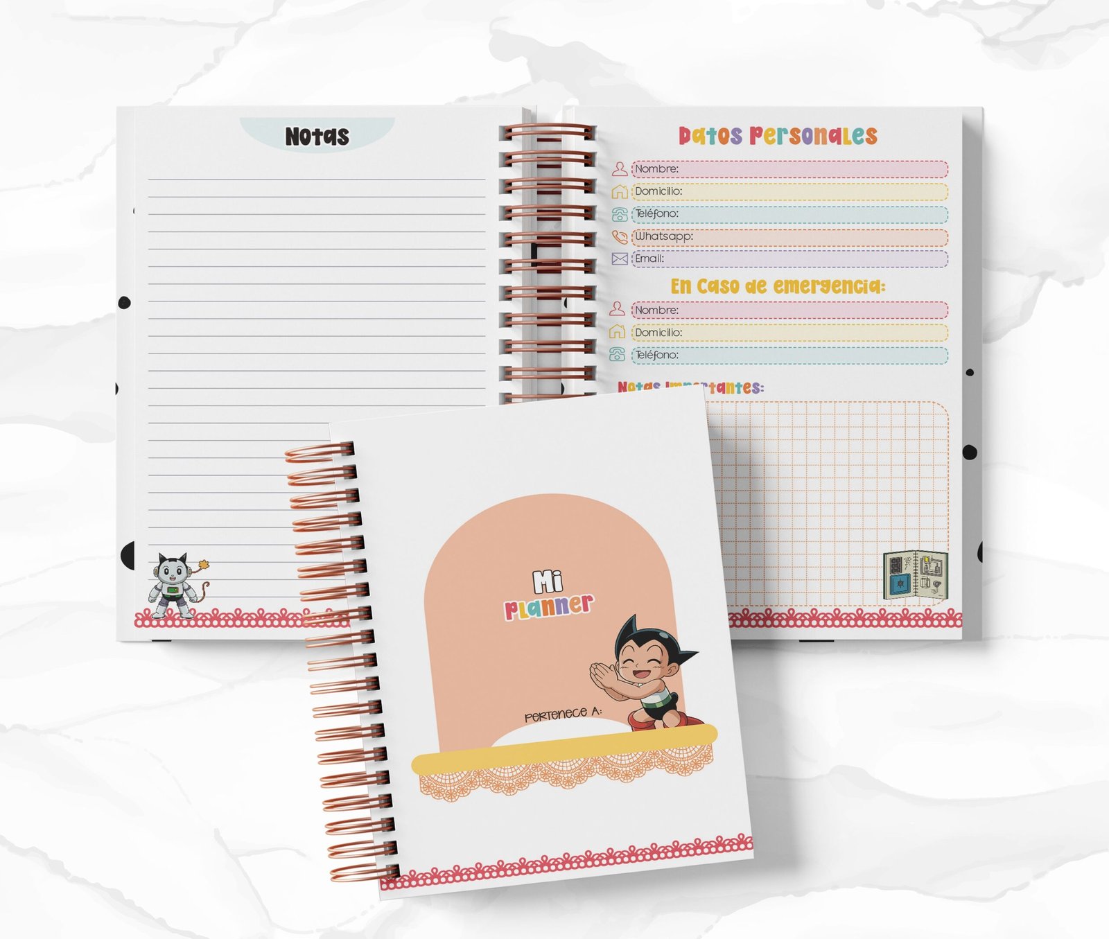 Planner Diario - Astro Boy