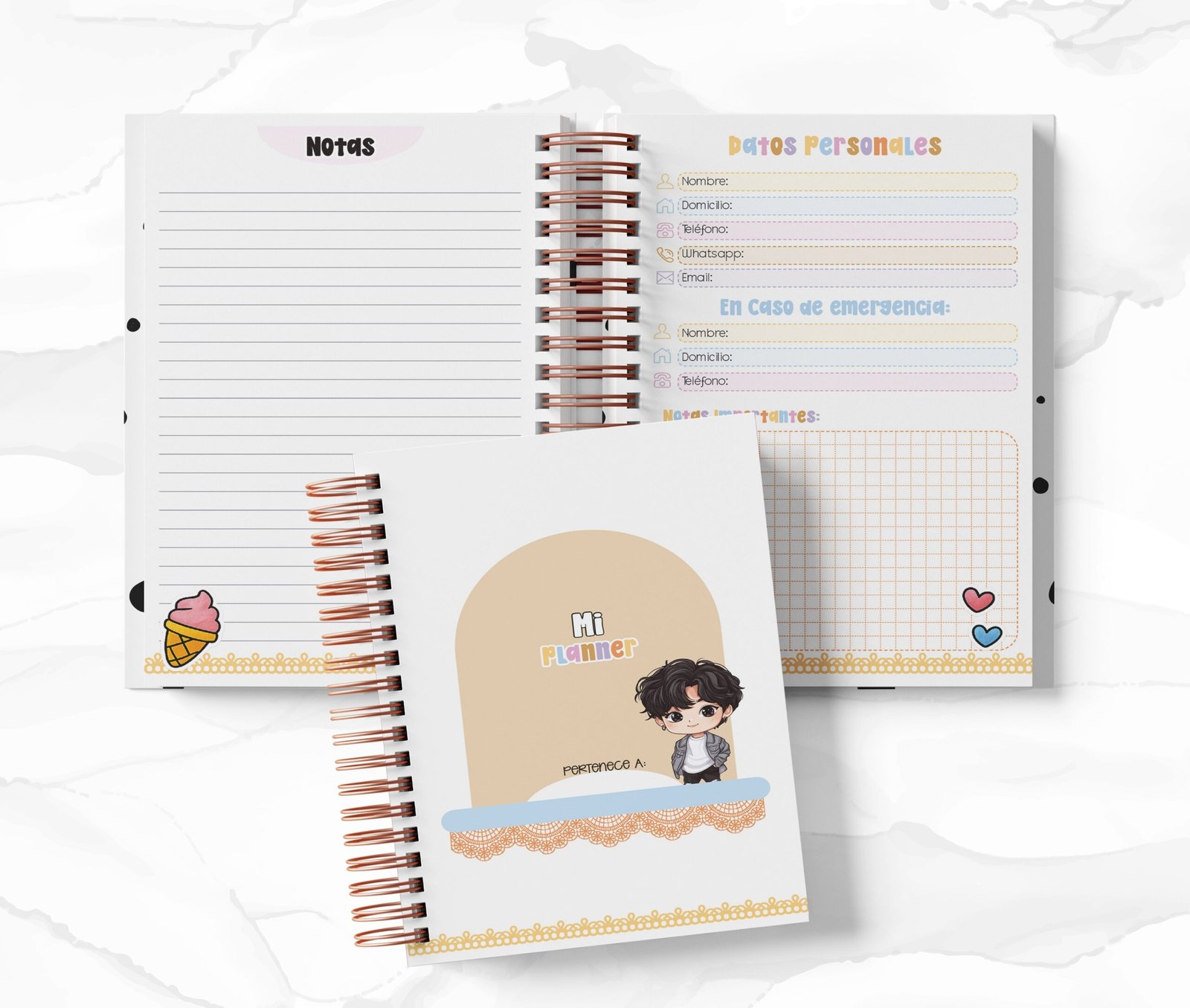 Planner Diario - BTS