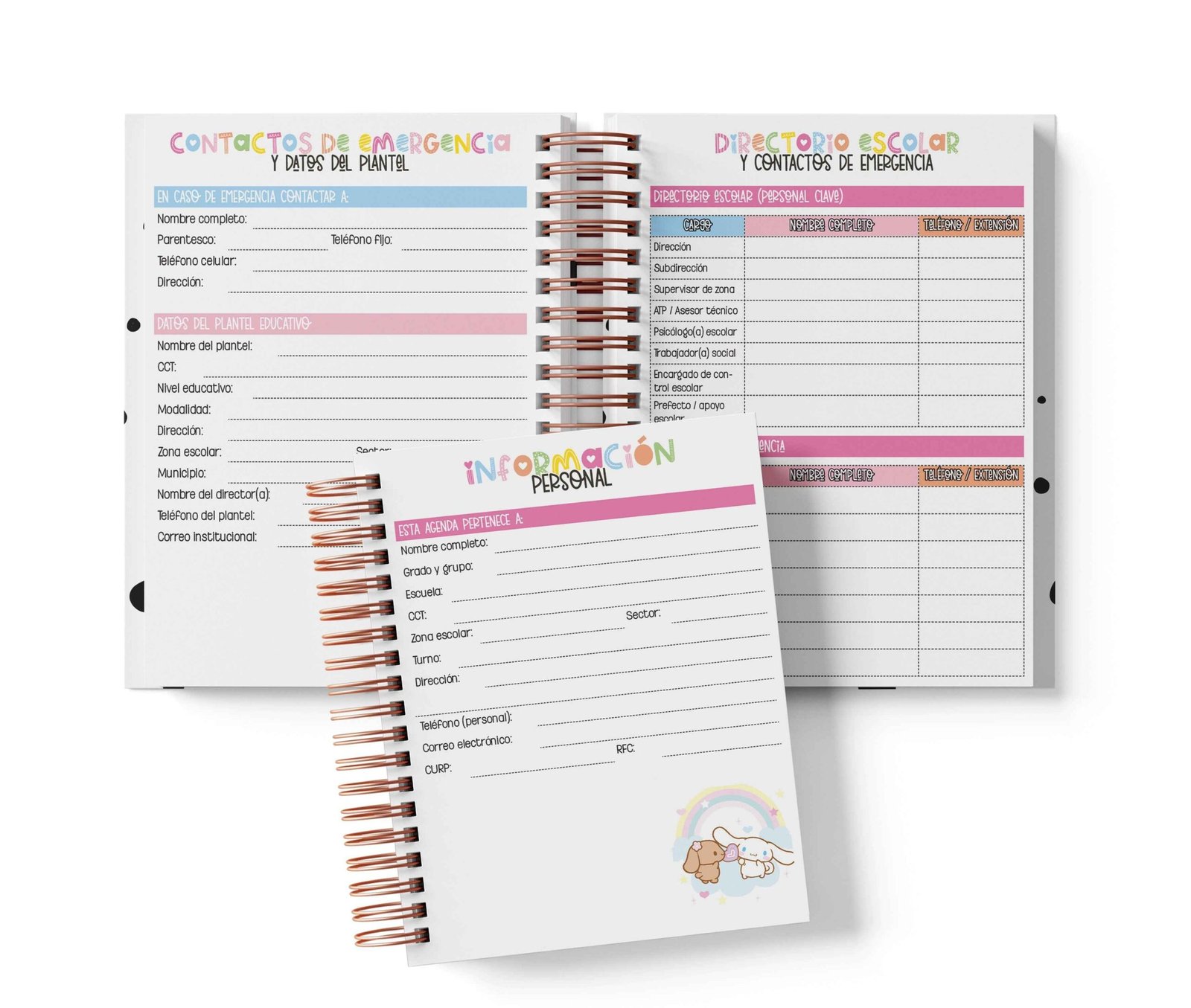 Agenda Preescolar MO - Cinnamoroll