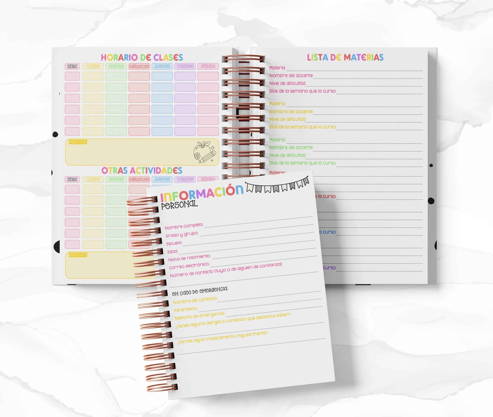 Agenda Estudiantes Semanal Ciclo 26-27 - Up