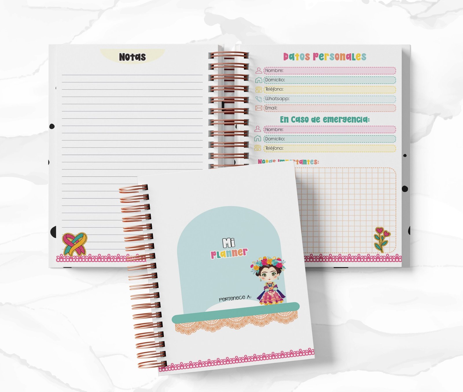 Planner Diario - Frida Kahlo