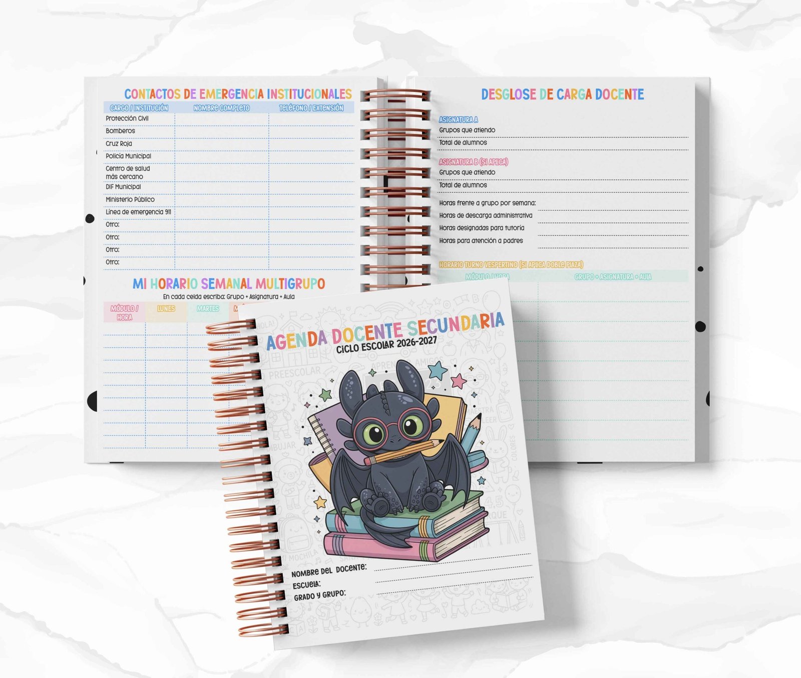 Agenda Secundaria - Cómo Entrenar a tu Dragón