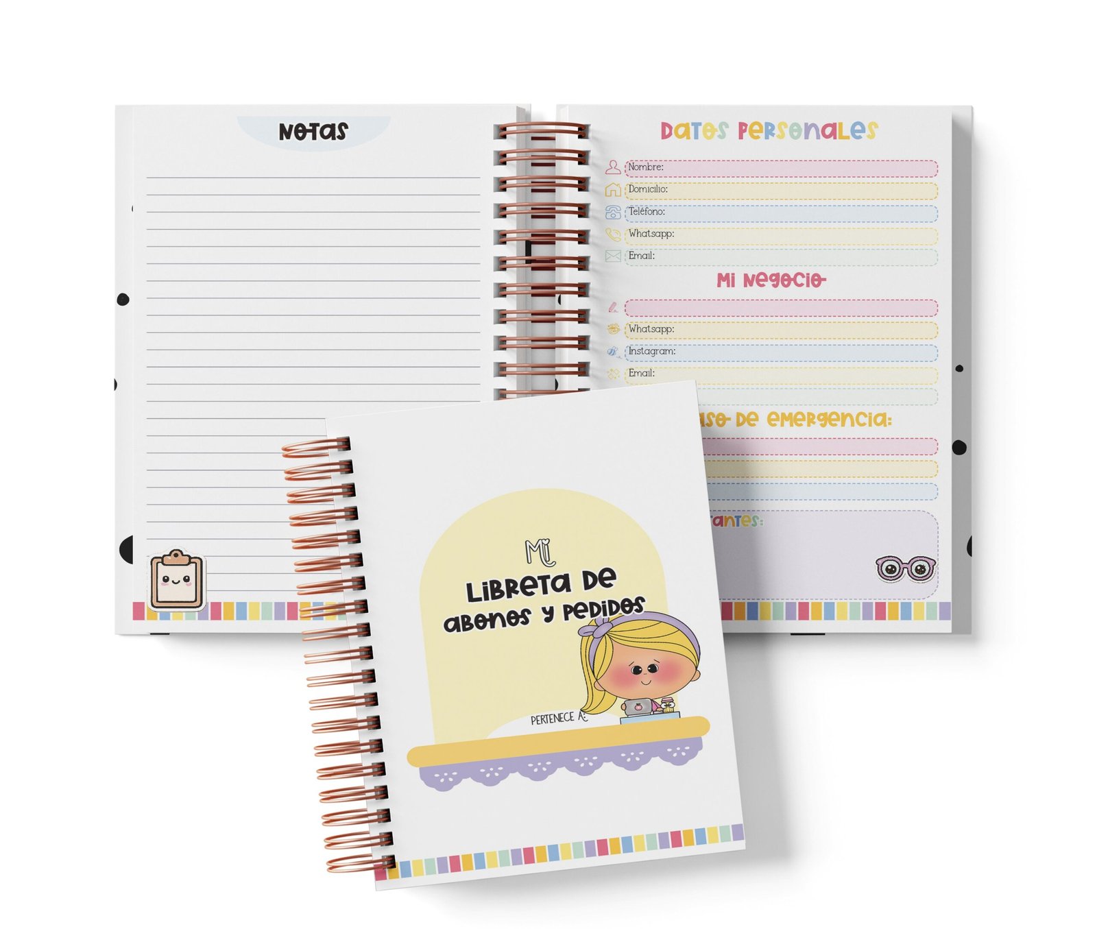Libreta de Abonos y Pedidos - Star