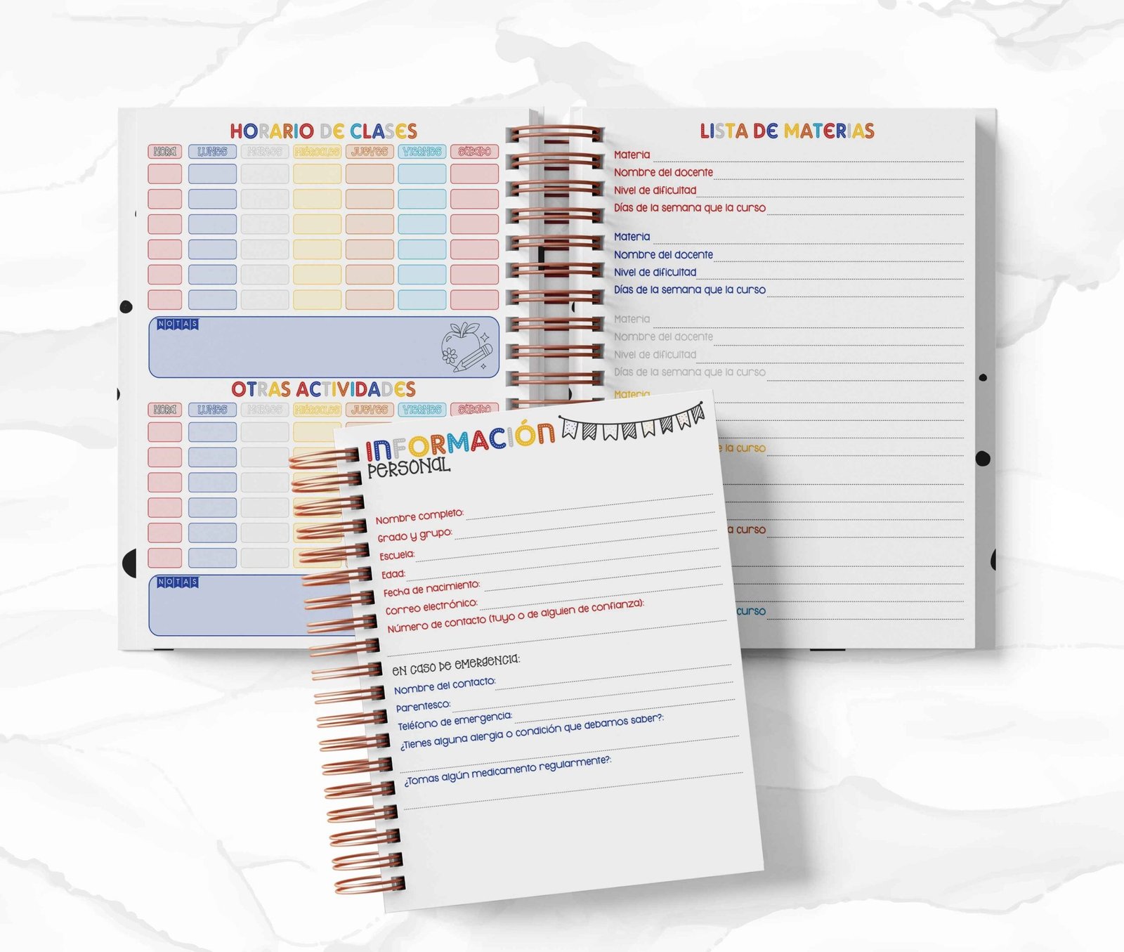 Agenda Estudiantes Semanal Ciclo 26-27 - Thor