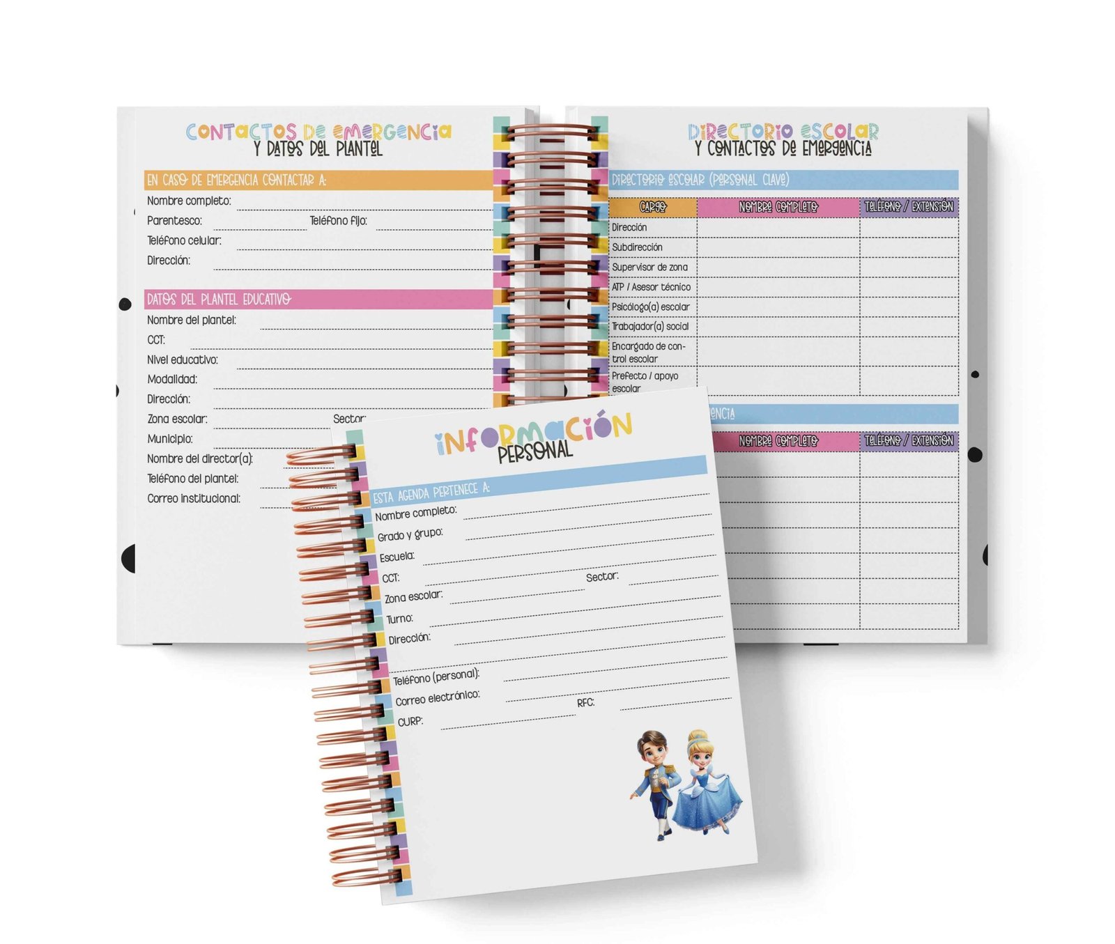Agenda Primaria Medio Oficio - Cenicienta