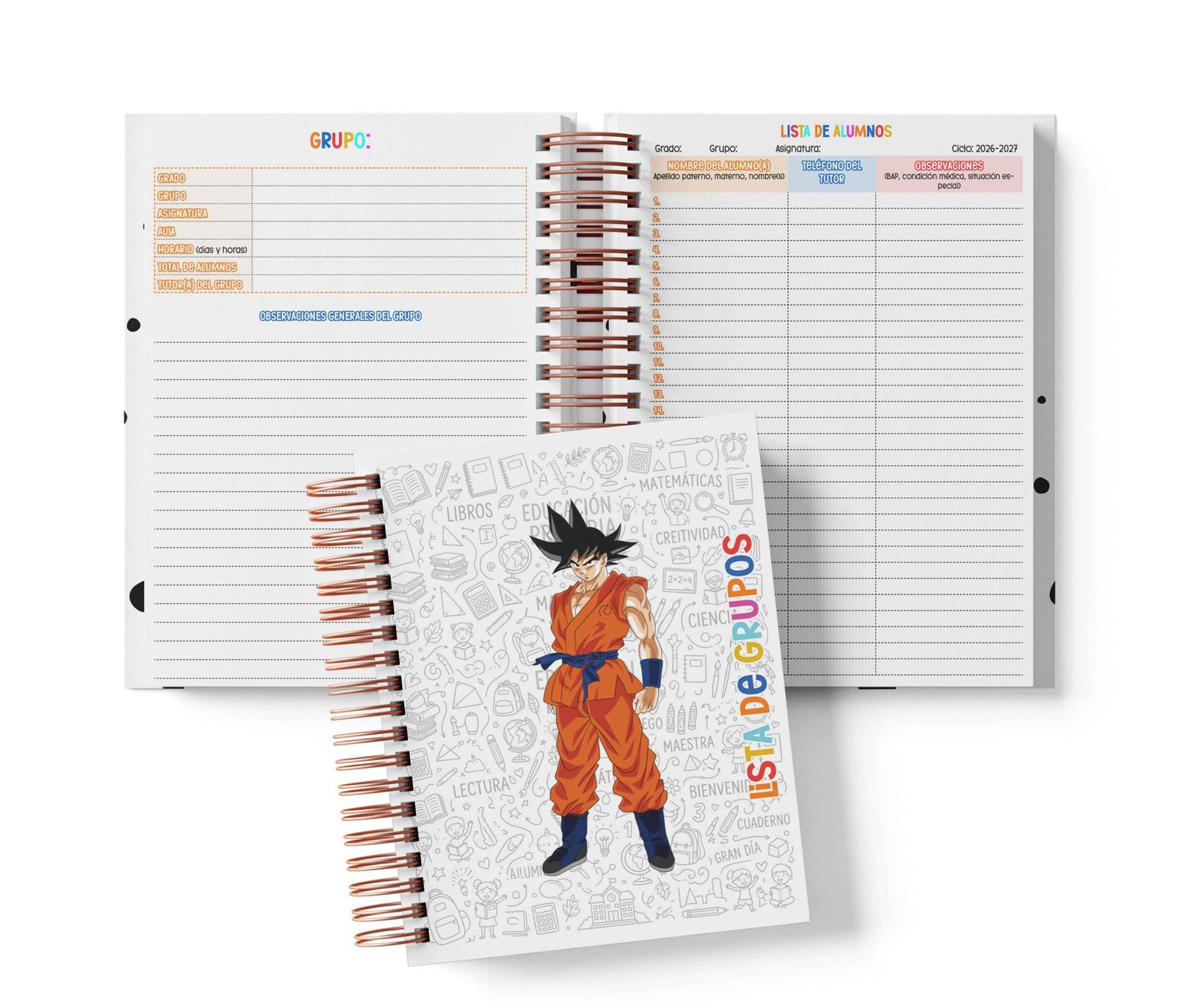 Seguimiento Docente Secundaria - Dragon Ball