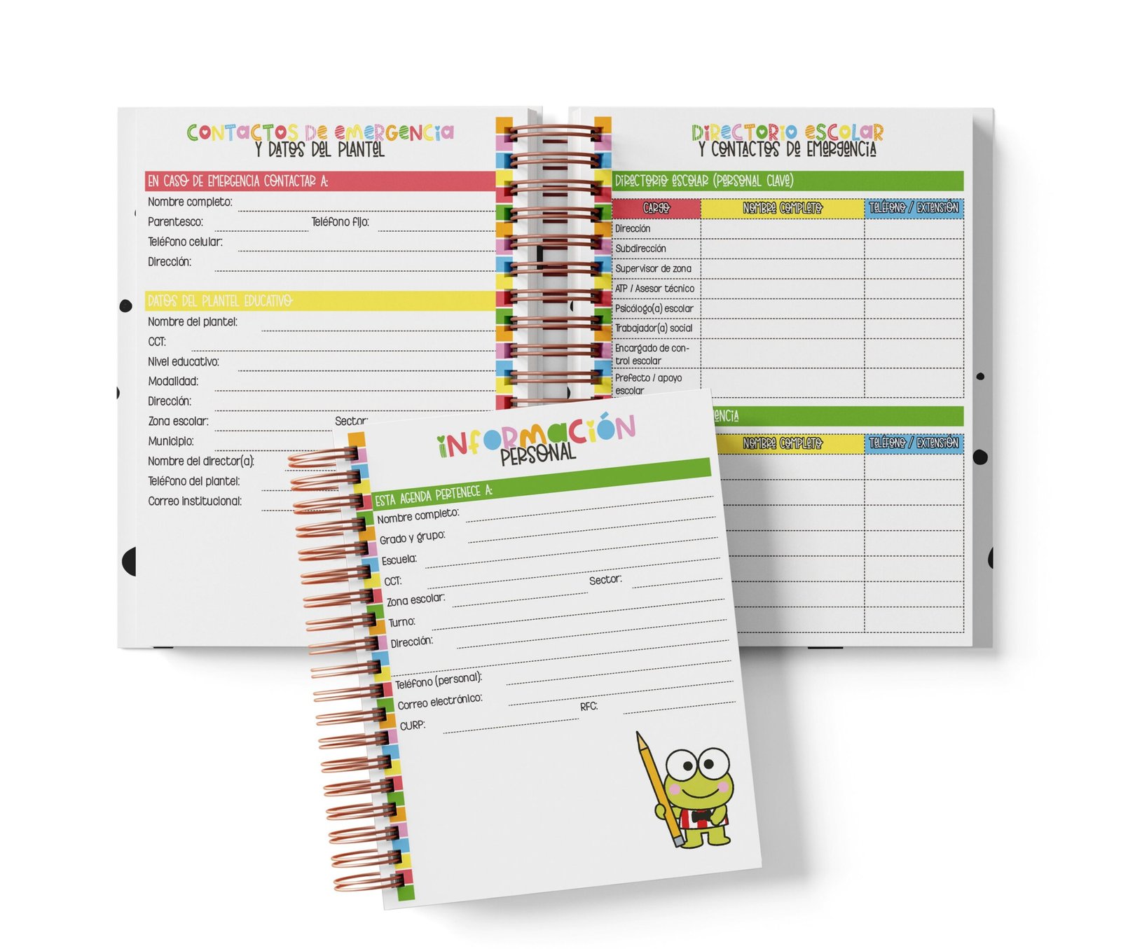 Agenda Primaria Medio Oficio - Keroppi