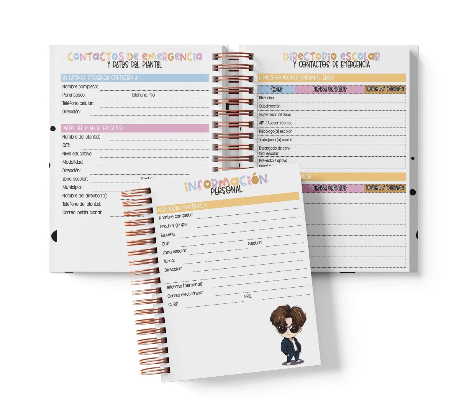 Agenda Preescolar MO - BTS