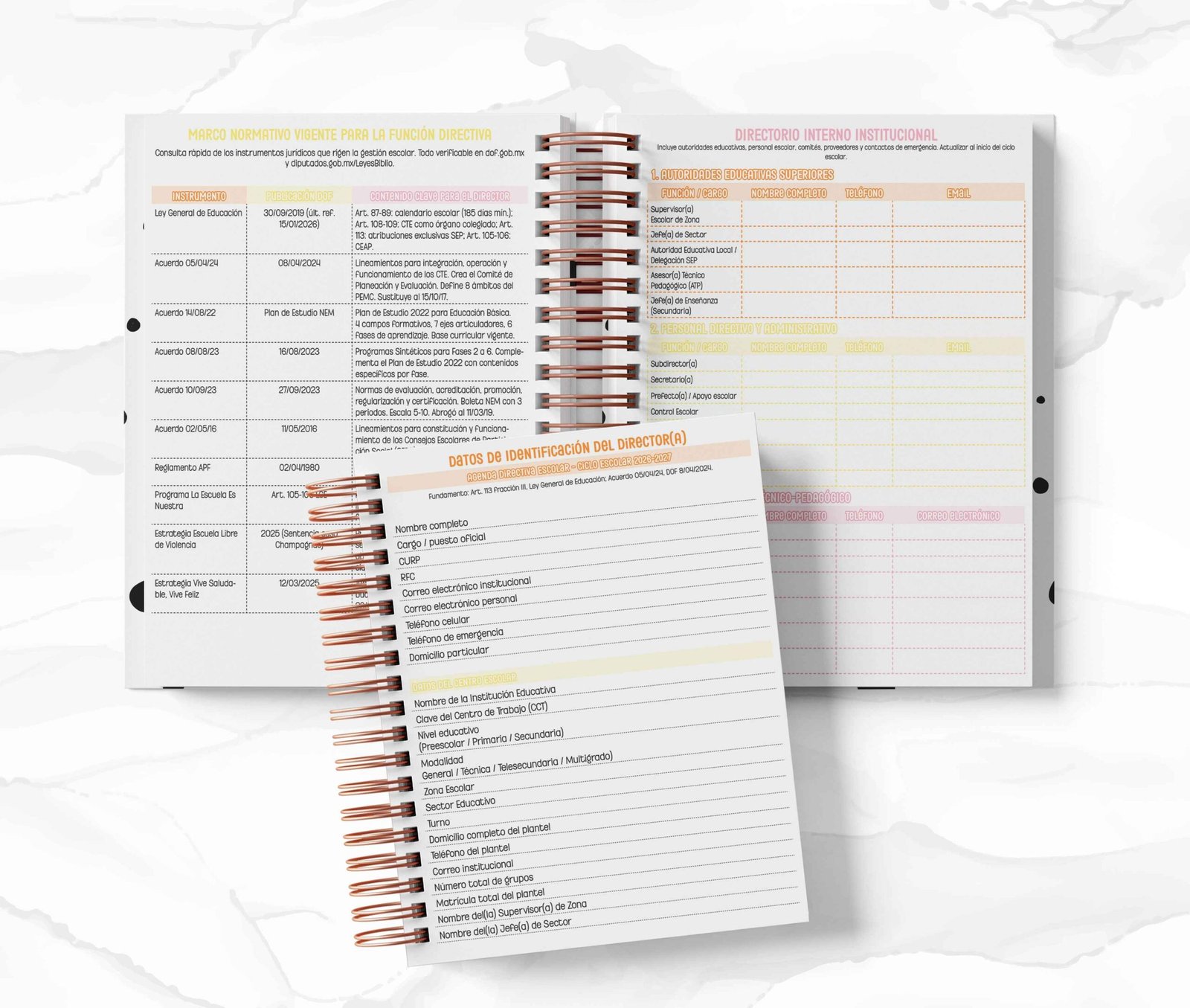 Agenda Director 2 Días por Página - Garfield