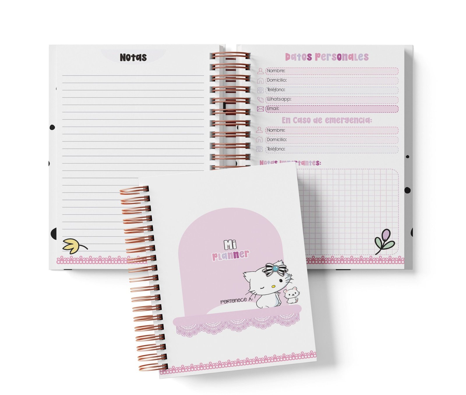 Planner Semanal - Charmmy Kitty