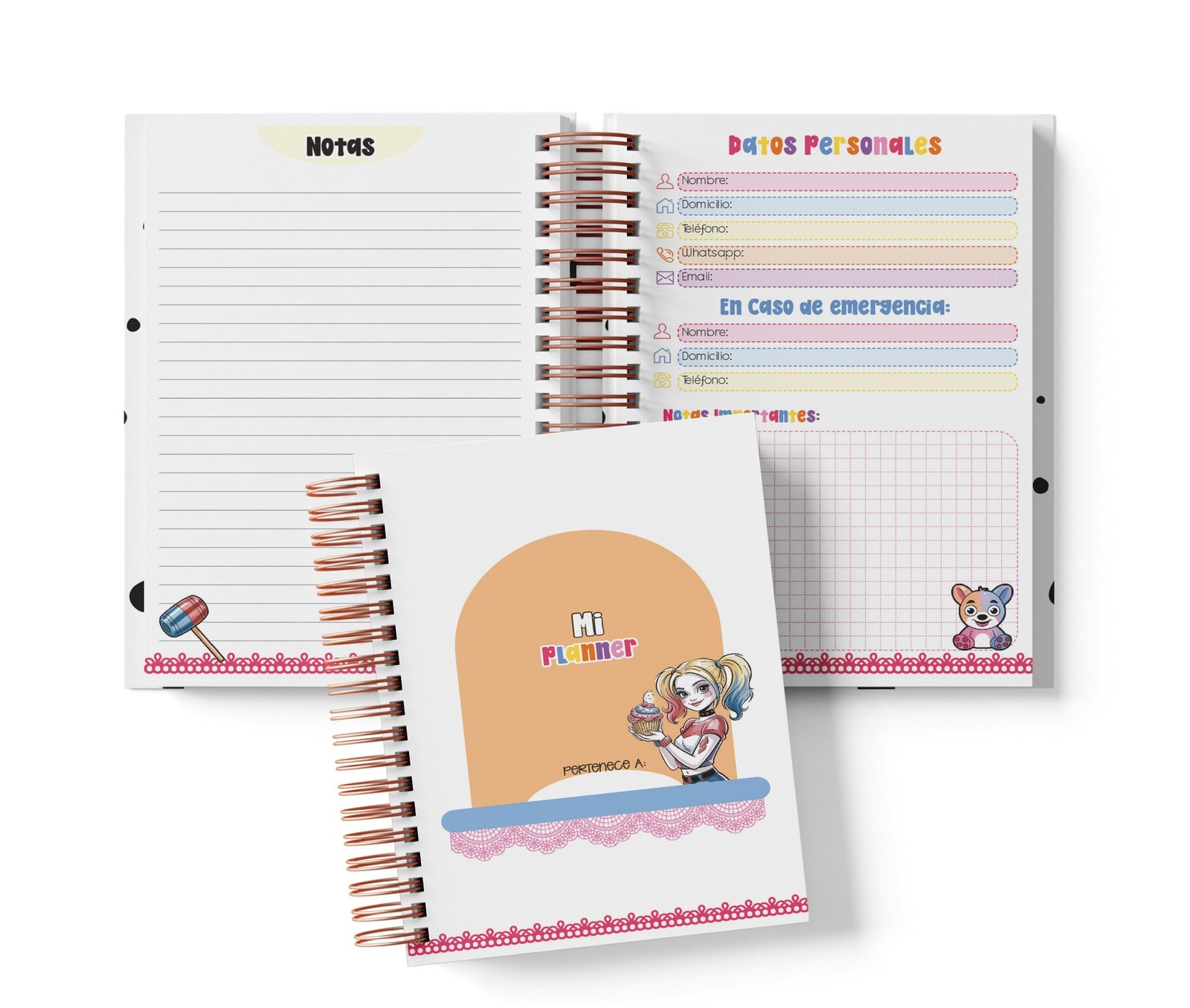 Planner Semanal - Harley Quinn