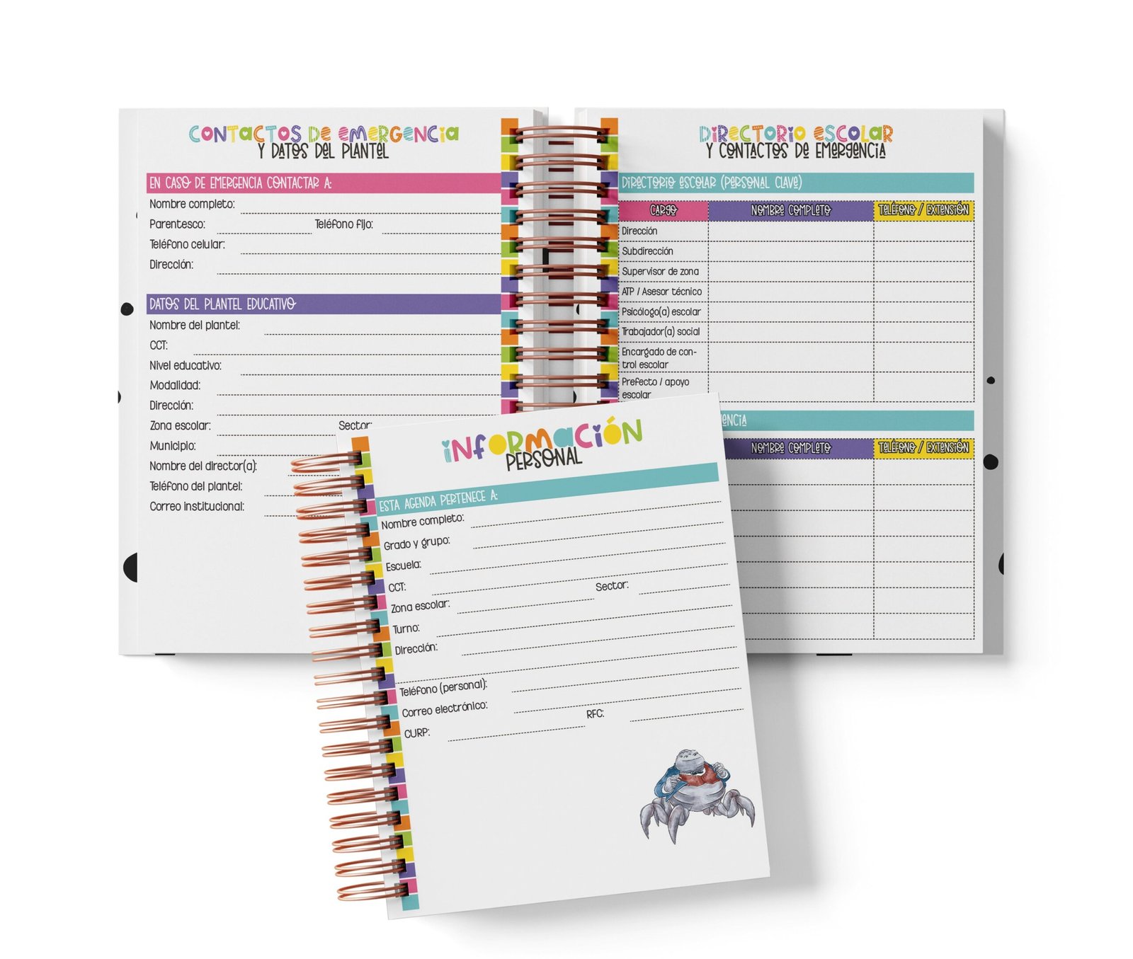 Agenda Primaria Medio Oficio - Monsters Inc.