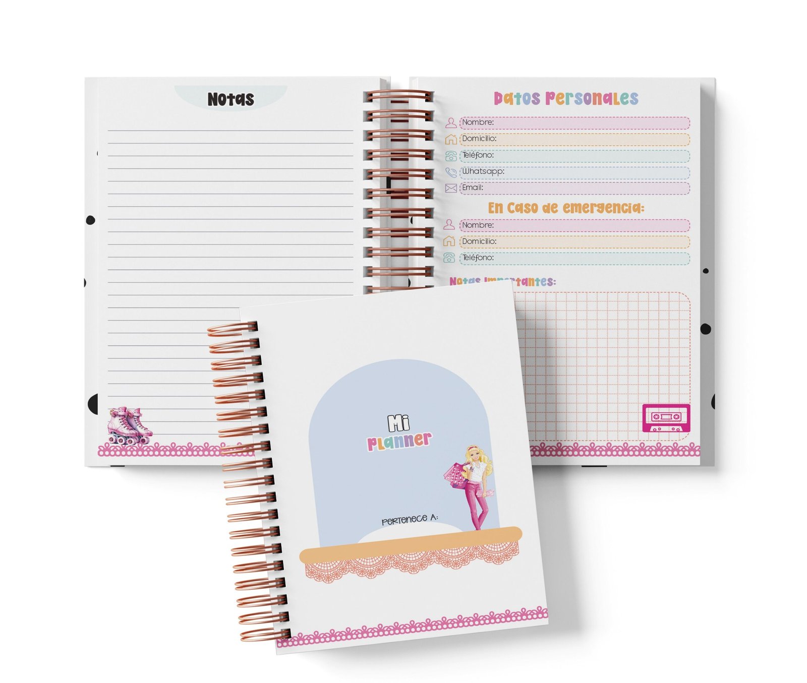 Planner Semanal - Barbie