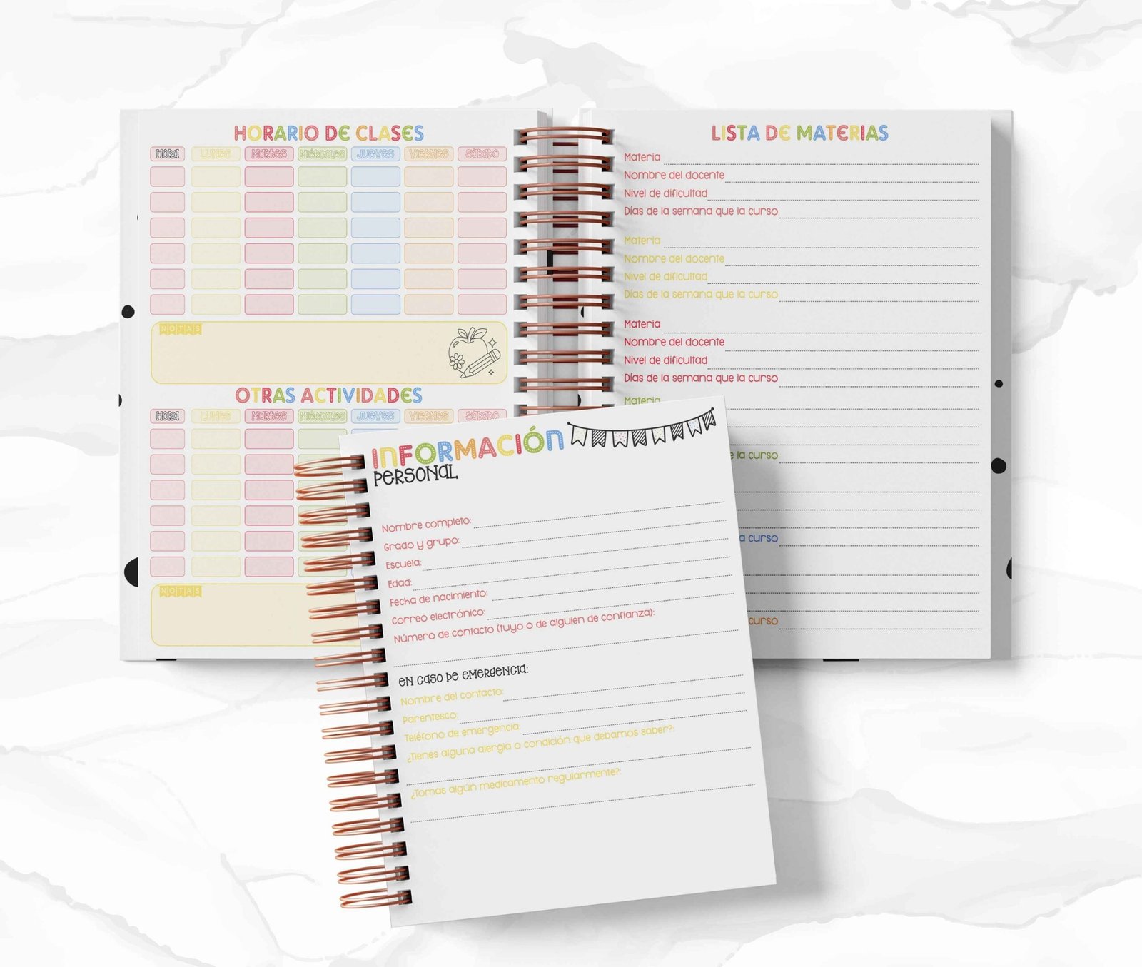Agenda Estudiantes Semanal Ciclo 26-27 - Totoro