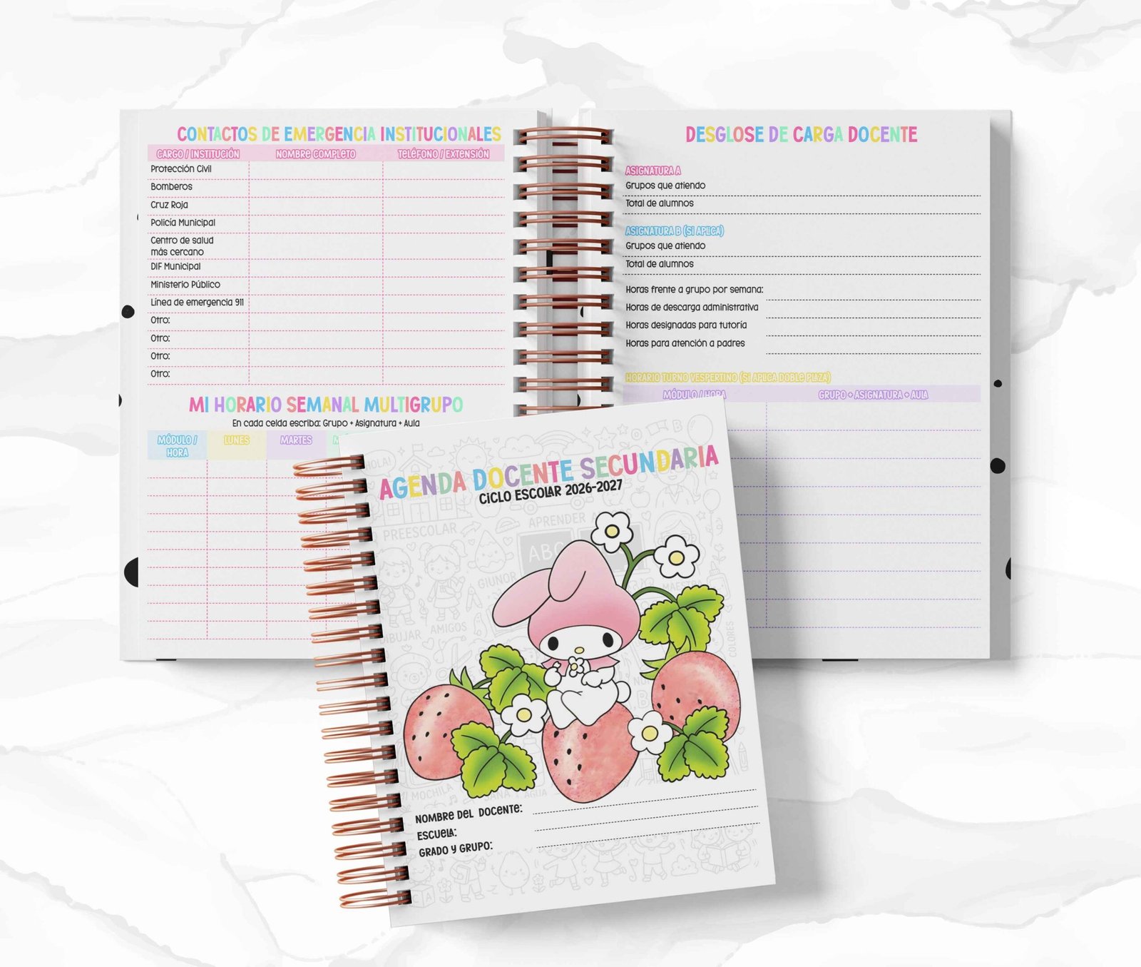 Agenda Secundaria - My Melody