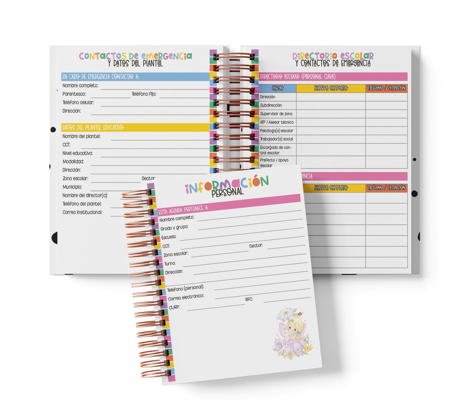 Agenda Primaria Medio Oficio - Precious Moments