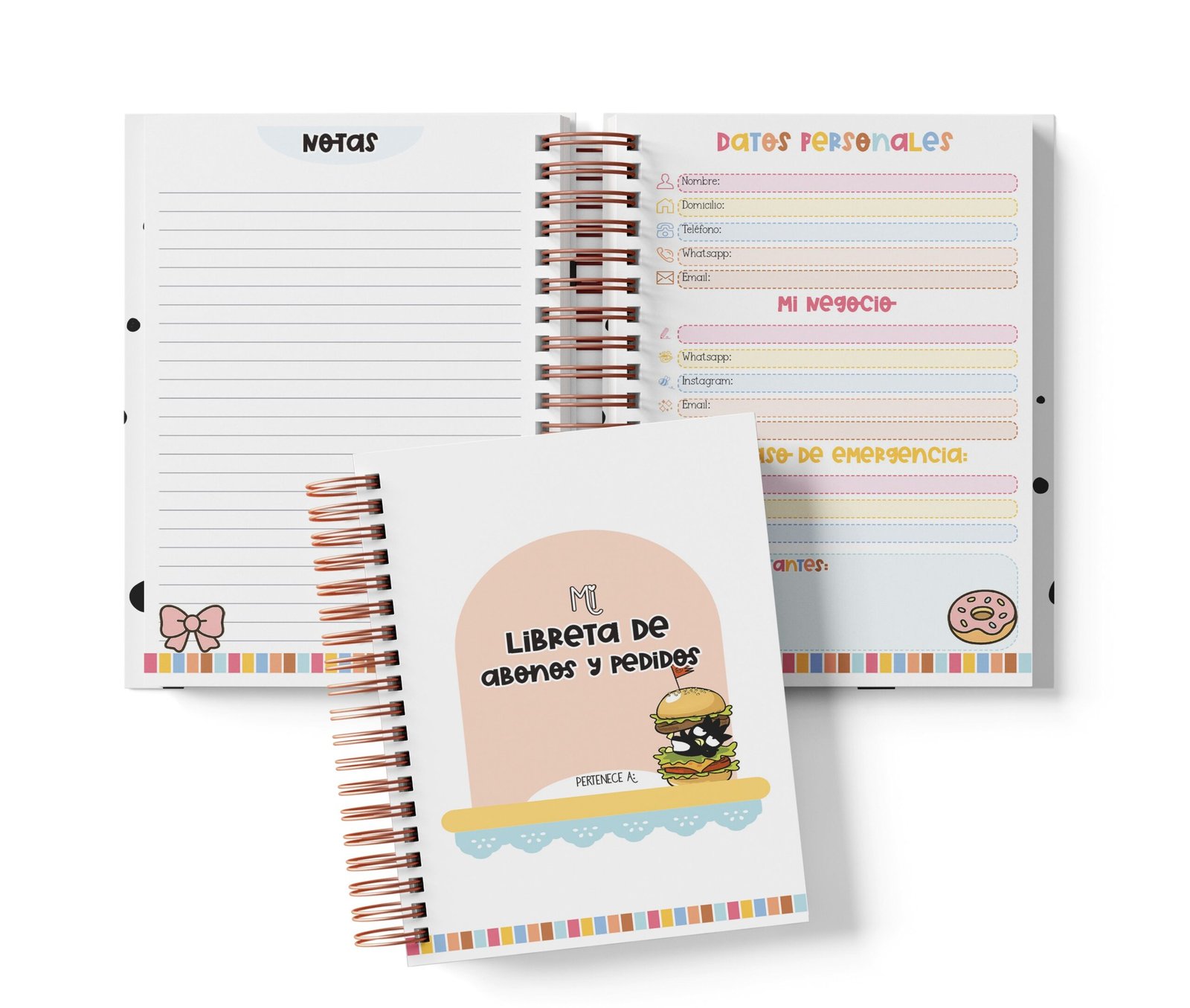 Libreta de Abonos y Pedidos - Badtz-Maru