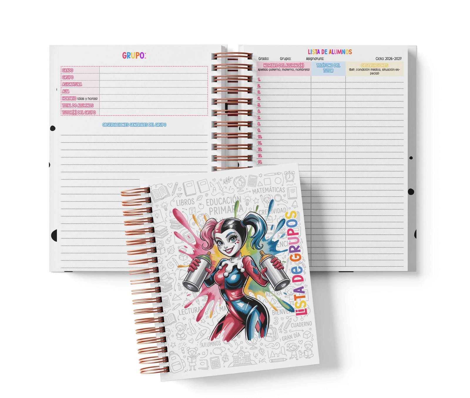 Seguimiento Docente Secundaria - Harley Quinn