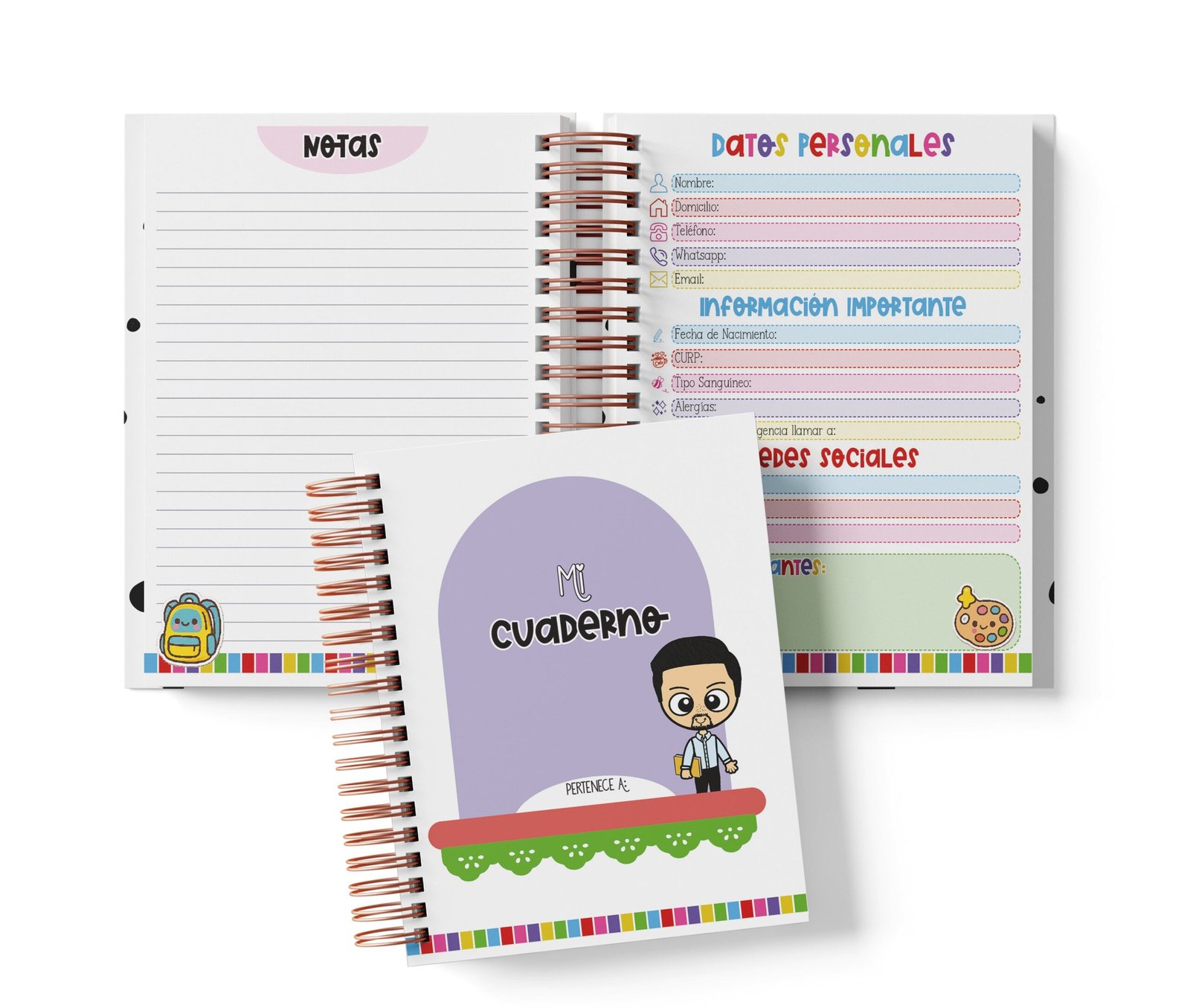 Cuaderno Media Carta - Meryta Caballero