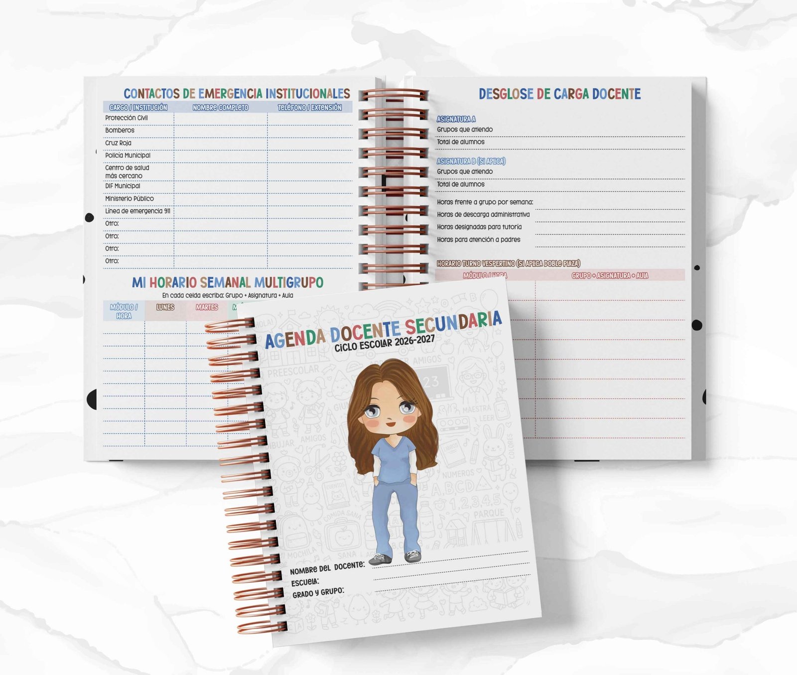Agenda Secundaria - Grey's Anatomy