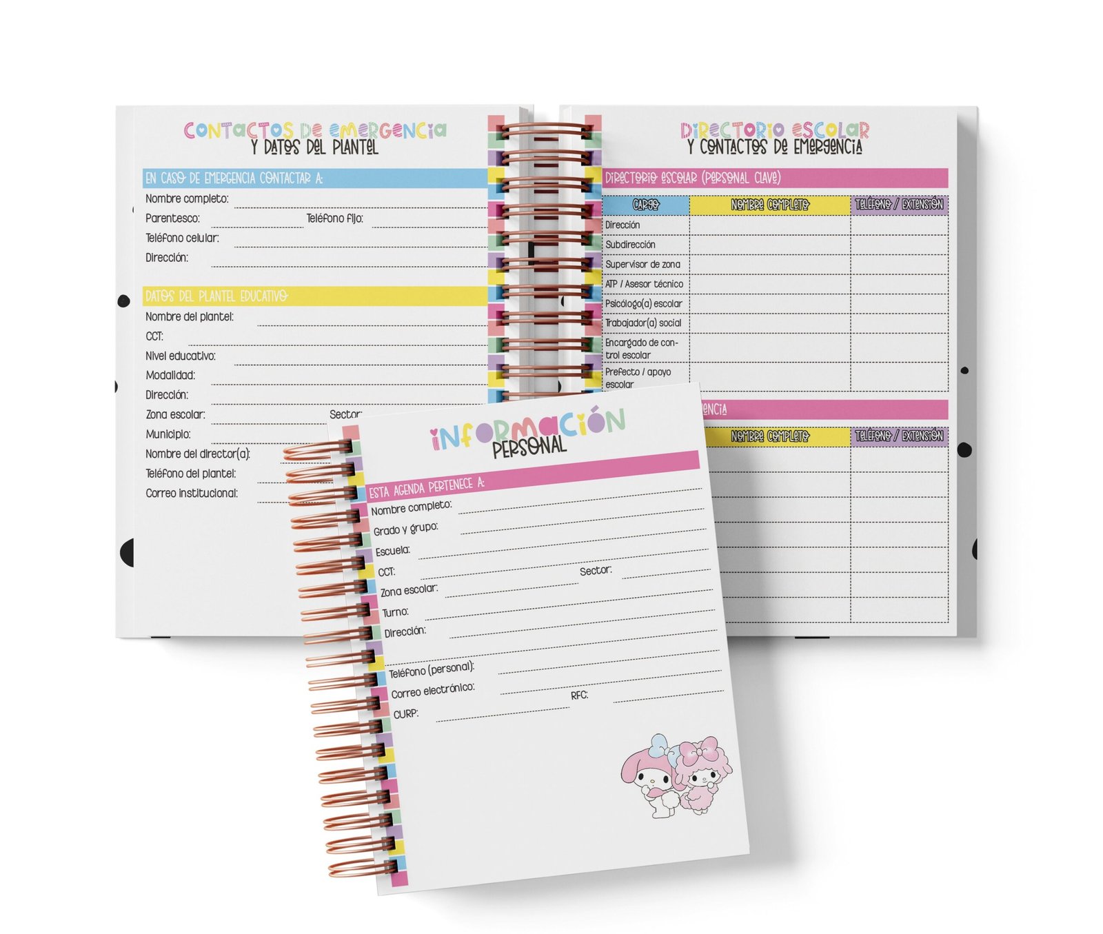 Agenda Primaria Medio Oficio - My Melody