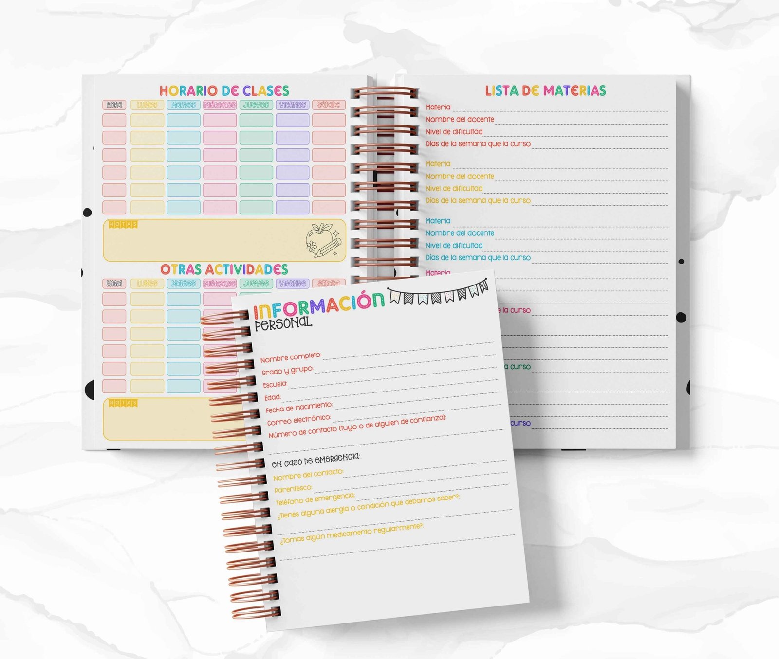 Agenda Estudiantes Semanal Ciclo 26-27 - Solar Arch