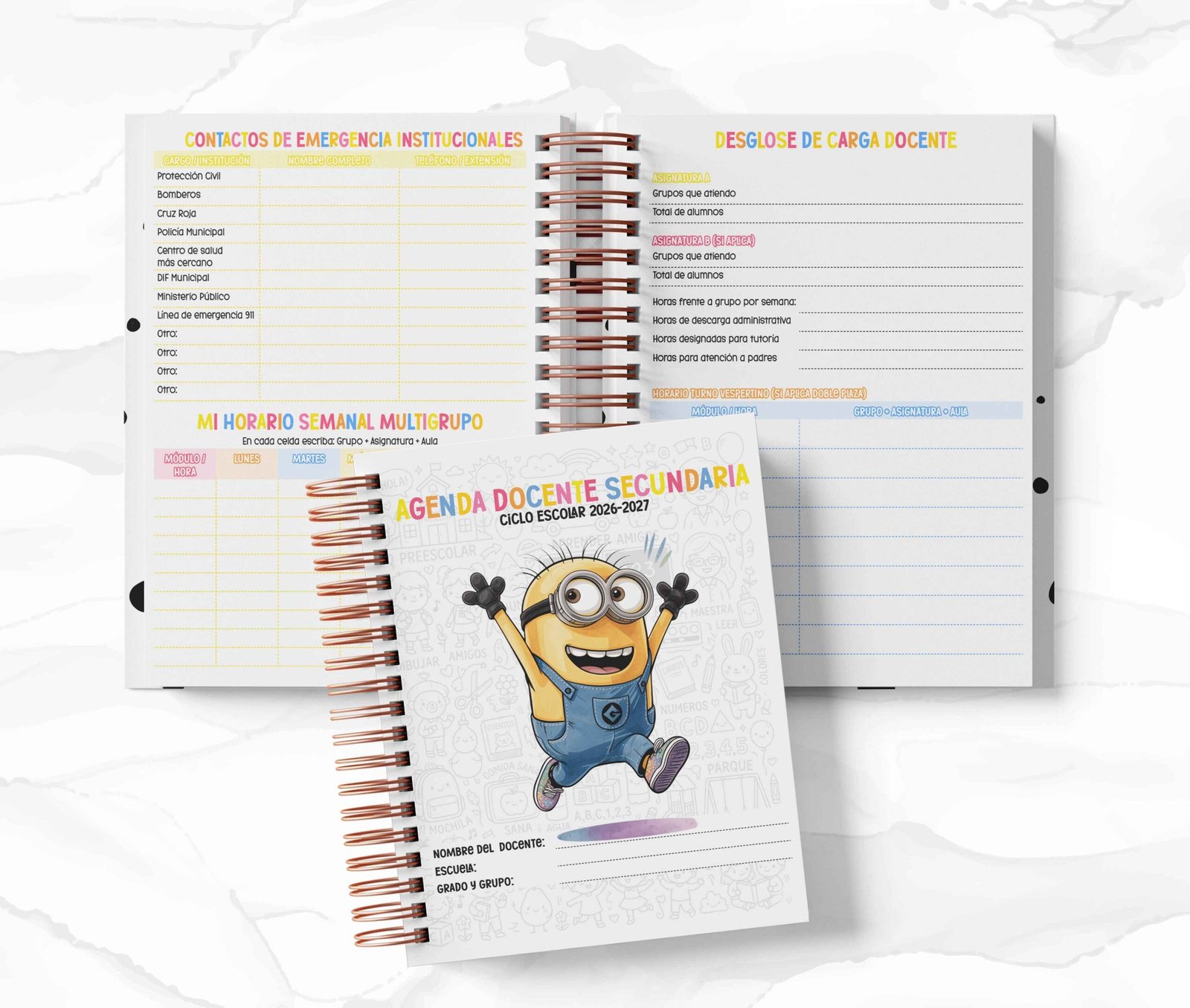 Agenda Secundaria - Minions