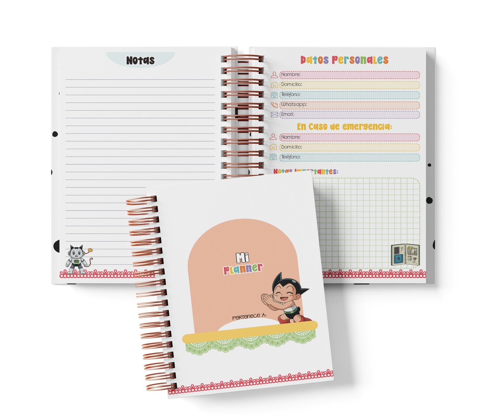 Planner Semanal - Astro Boy