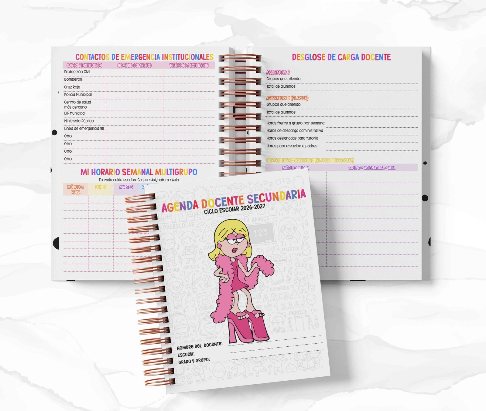 Agenda Secundaria - Lizzie McGuire