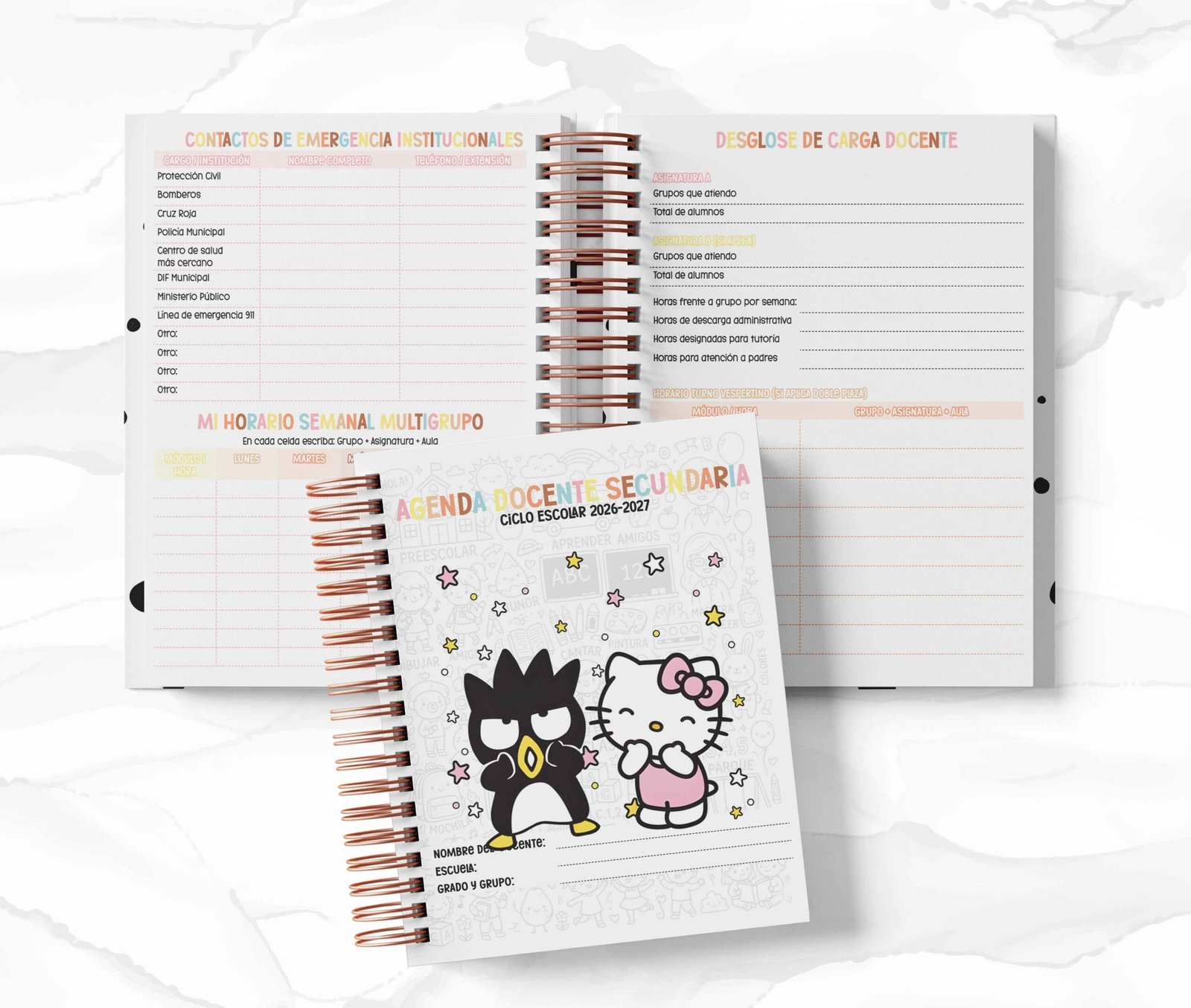 Agenda Secundaria - Badtz-Maru