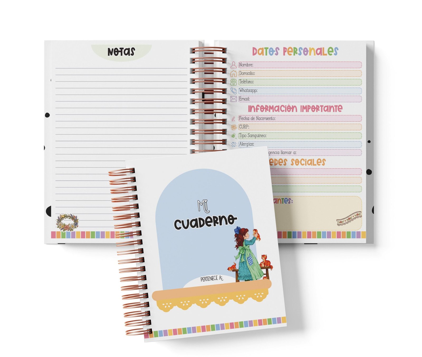 Cuaderno Media Carta - Sarah Kay