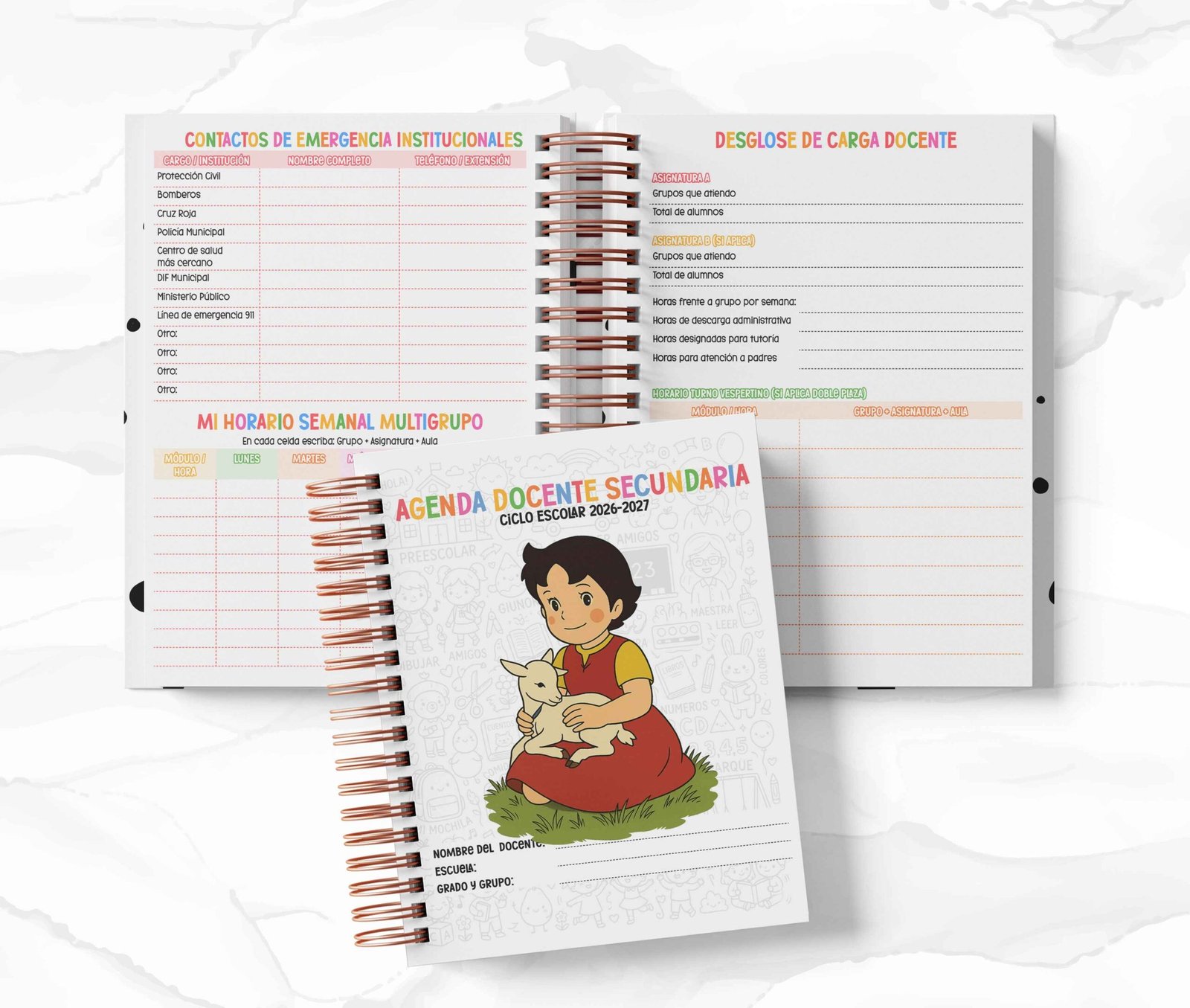 Agenda Secundaria - Heidi