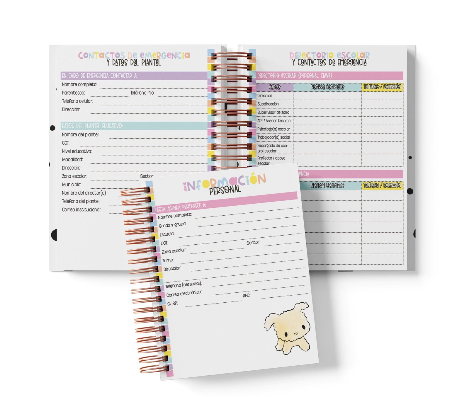 Agenda Primaria Medio Oficio - Little Twin Stars